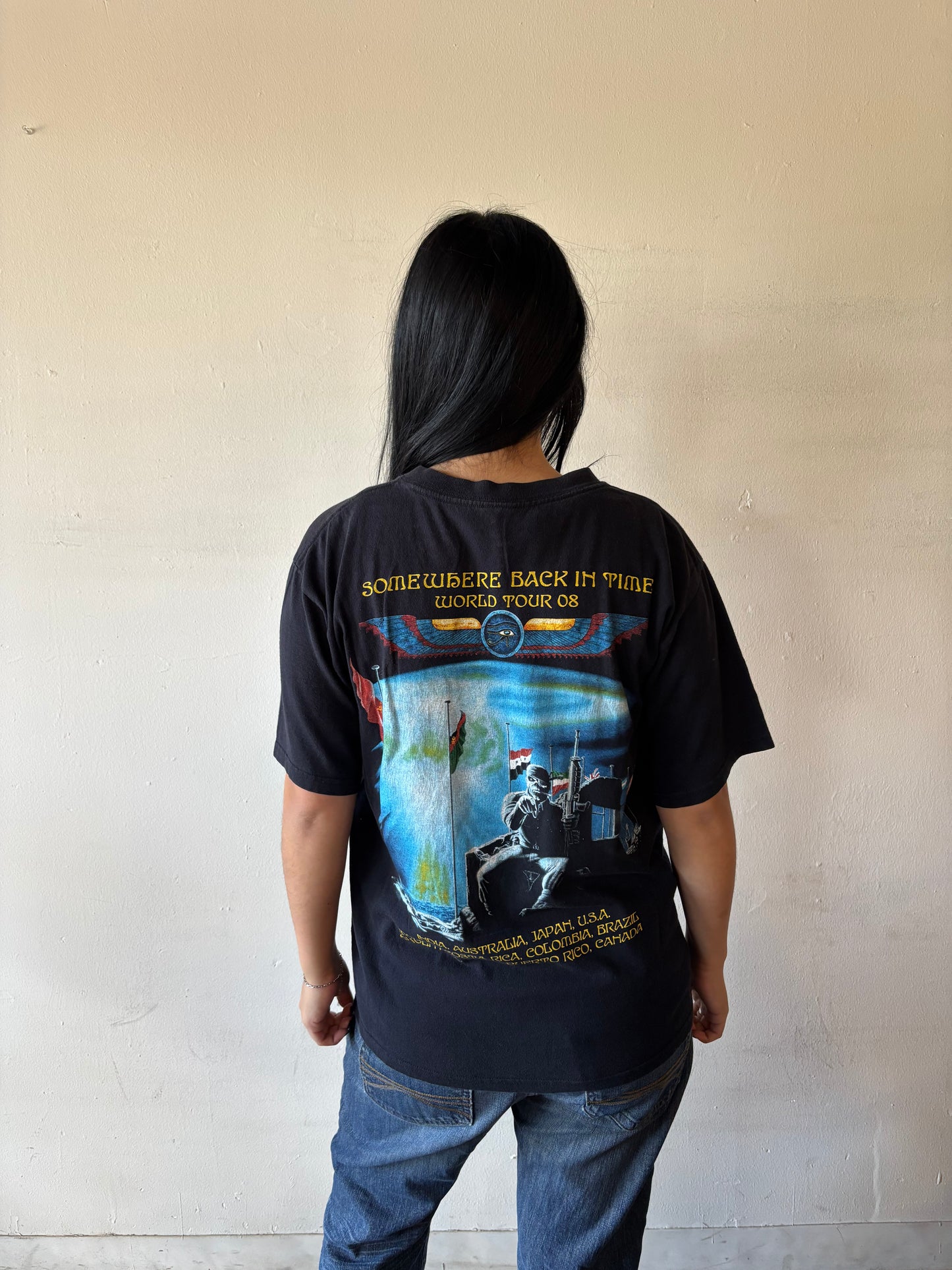 Iron Maiden 2008 Tour Shirt