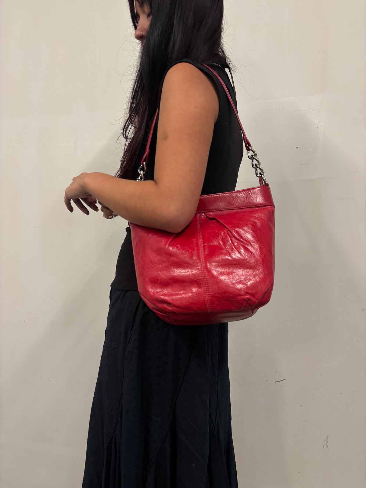 Hobo Red Purse