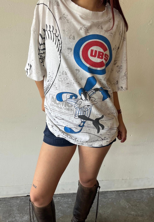 Vintage Chicago Cubs Daffy Duck Shirt