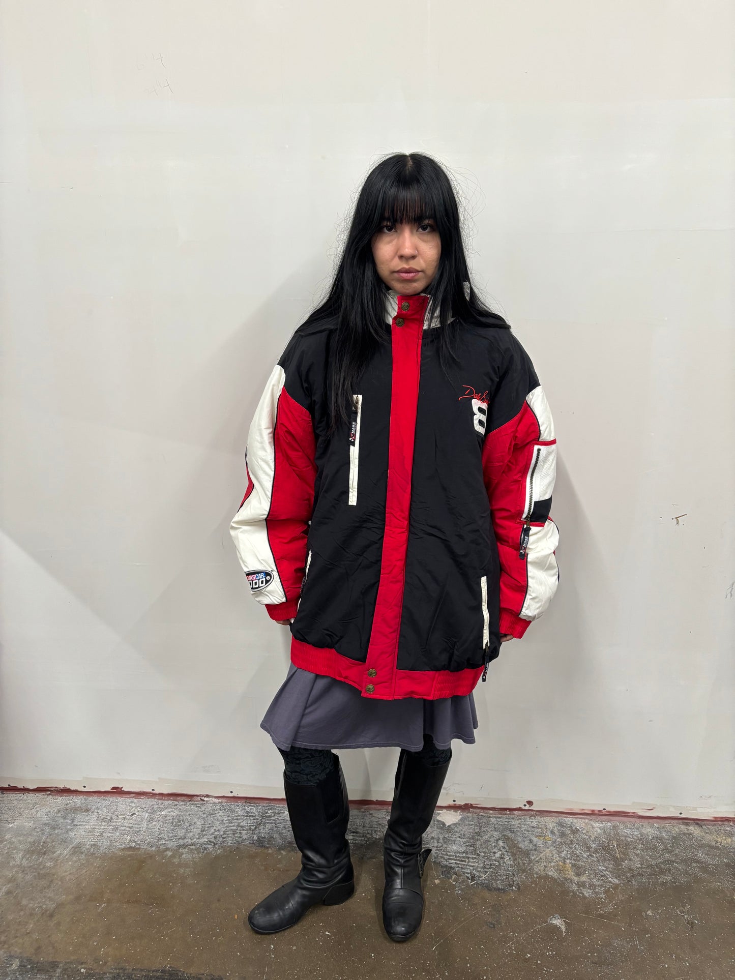 Vintage Dale Earnhardt Puffer Jacket