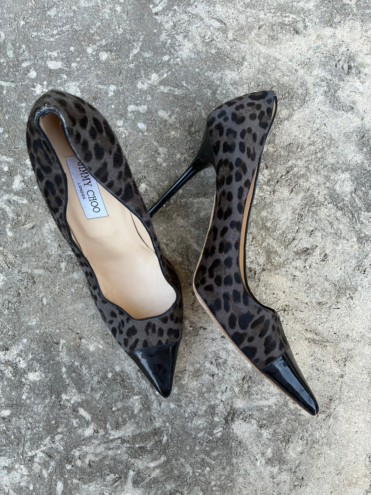 Jimmy Choo Leopard Print Heels