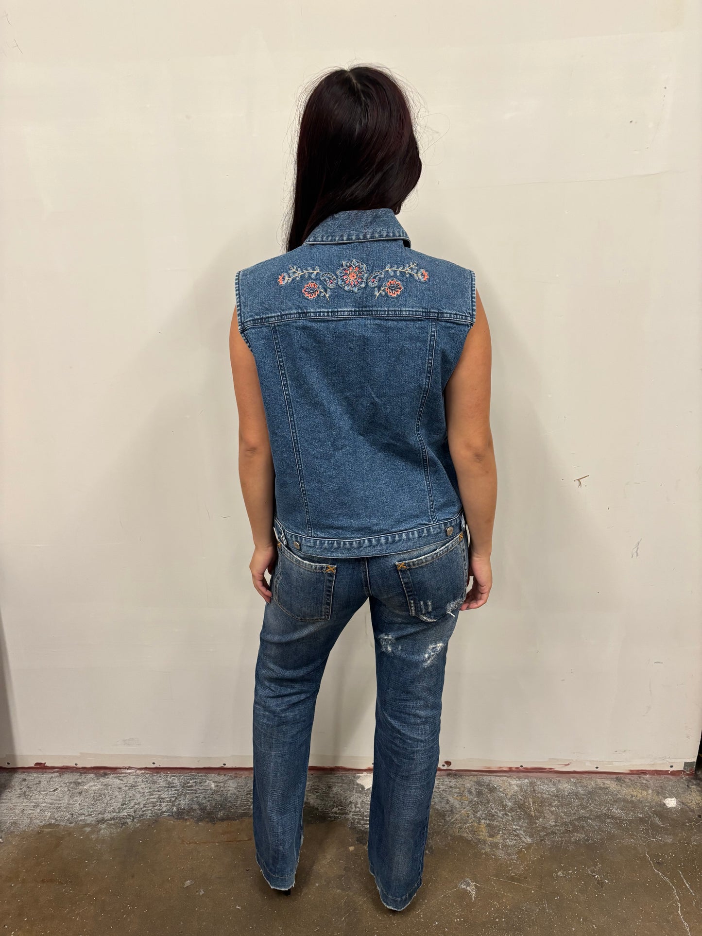 Vintage Pendleton Denim Vest