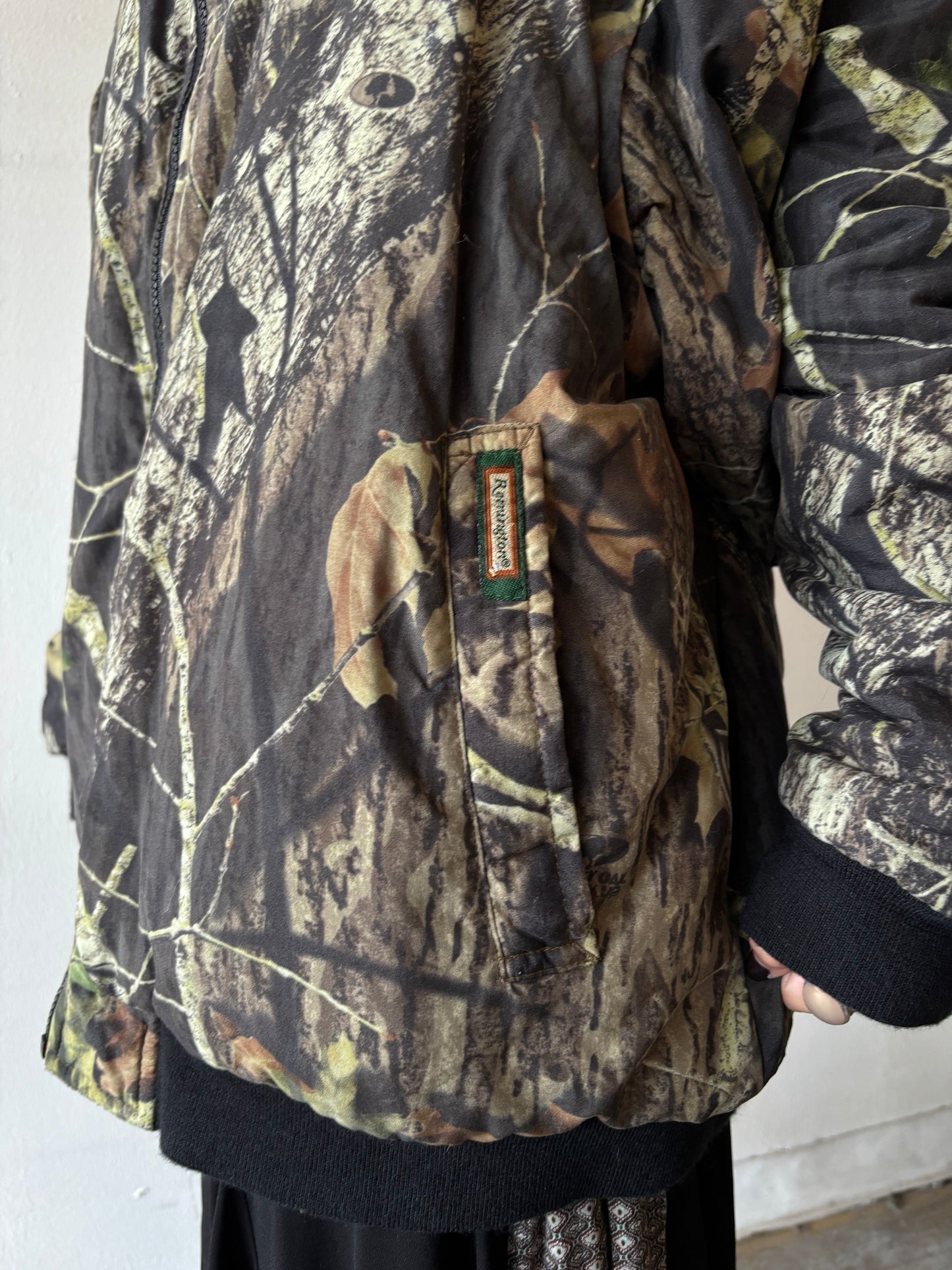 Vintage Remington Camo Reversible Jacket
