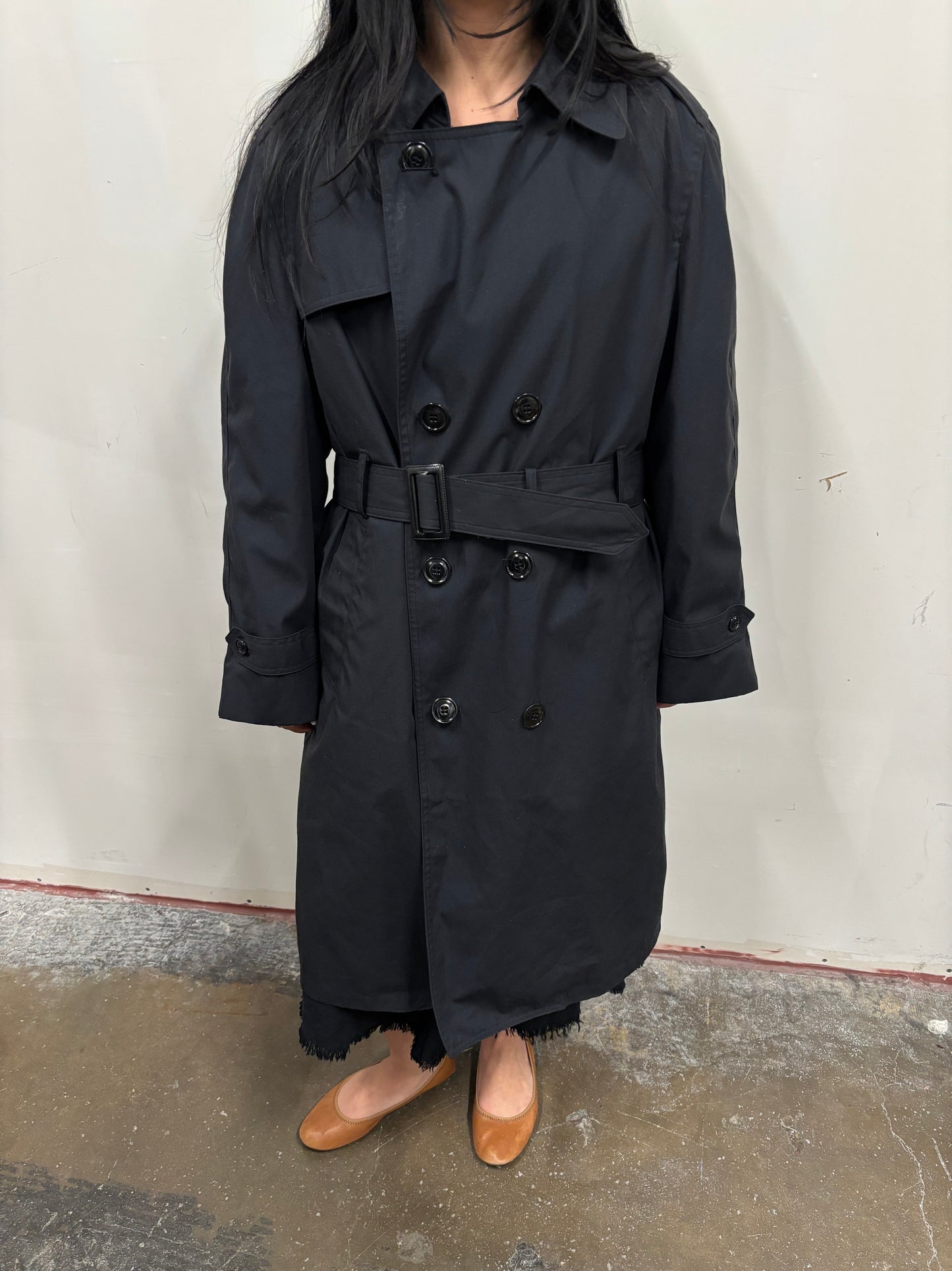 Vintage Carrison Collection Black Coat