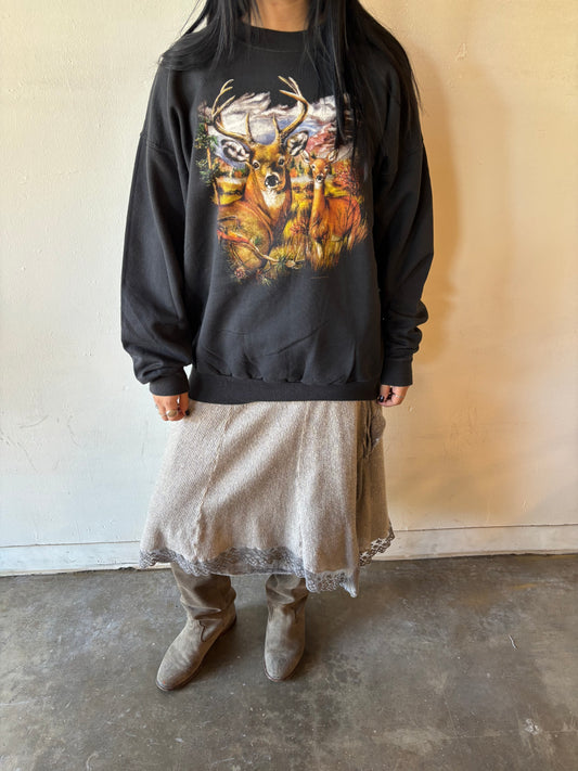 Vintage Deers Crewneck