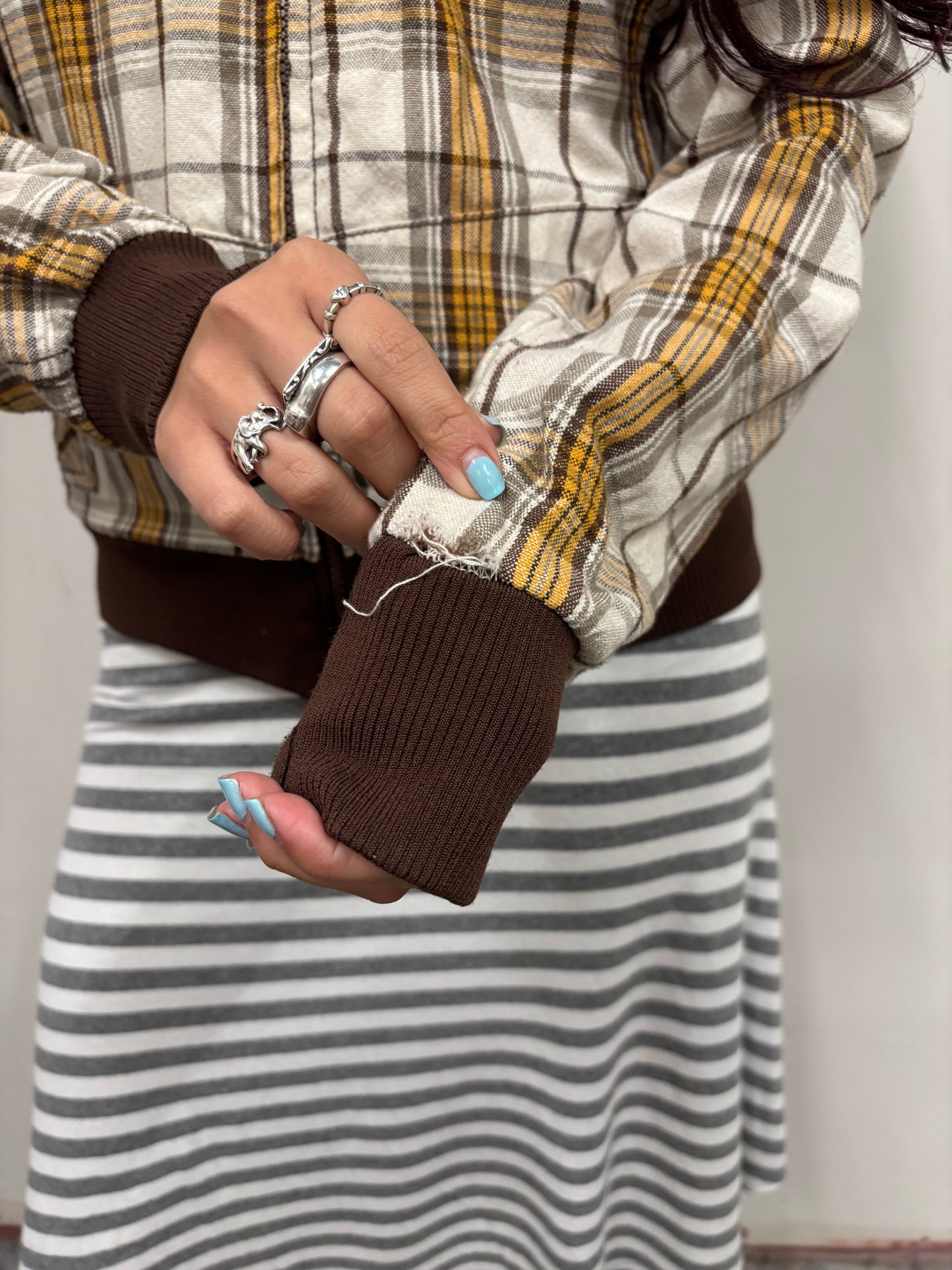Charlotte Russe Plaid Jacket