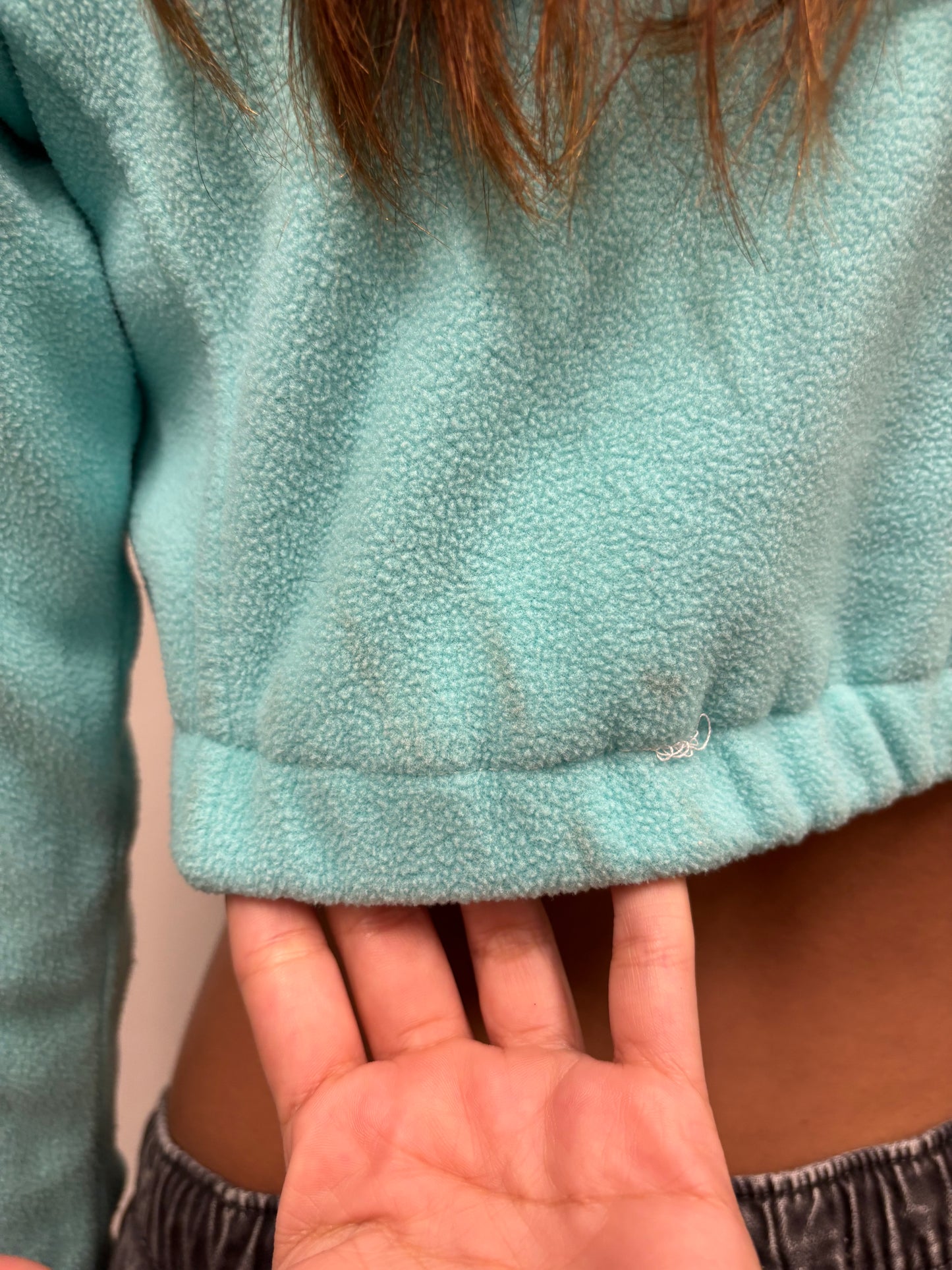 Reworked The North Face Crop