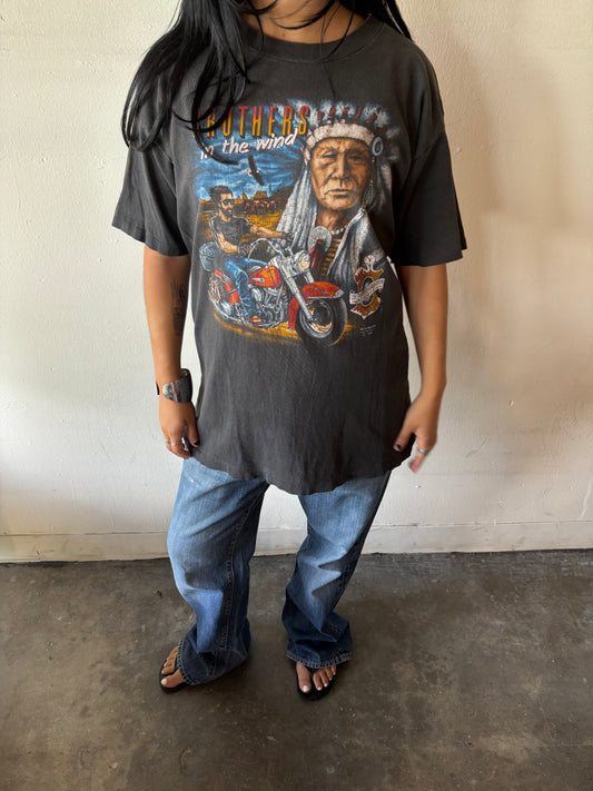 Vintage Harley Davidson Brothers In The Wind Shirt