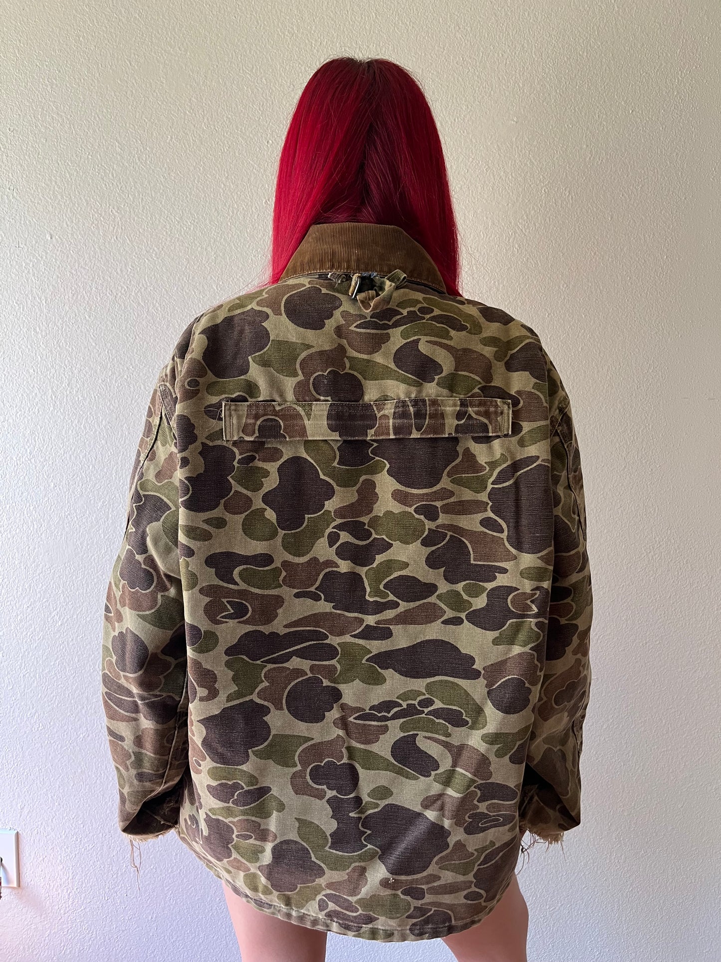 Vintage Camouflage Carhartt Workwear Jacket