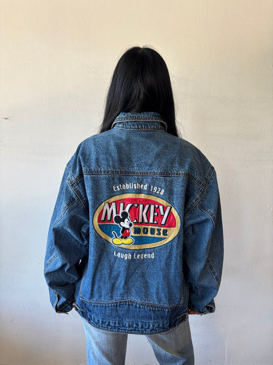 Vintage Mickey Mouse Denim Jacket