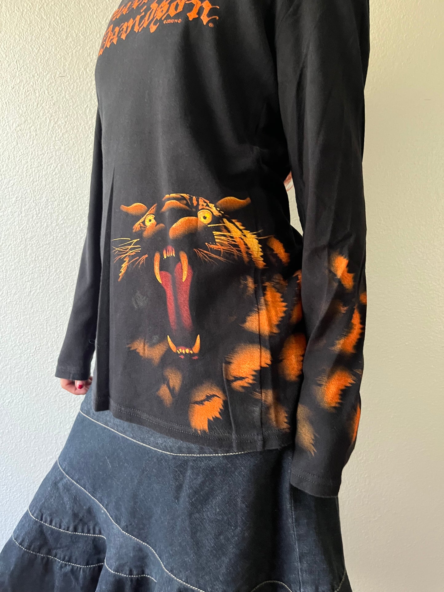 Vintage Harley Davidson Tiger Top