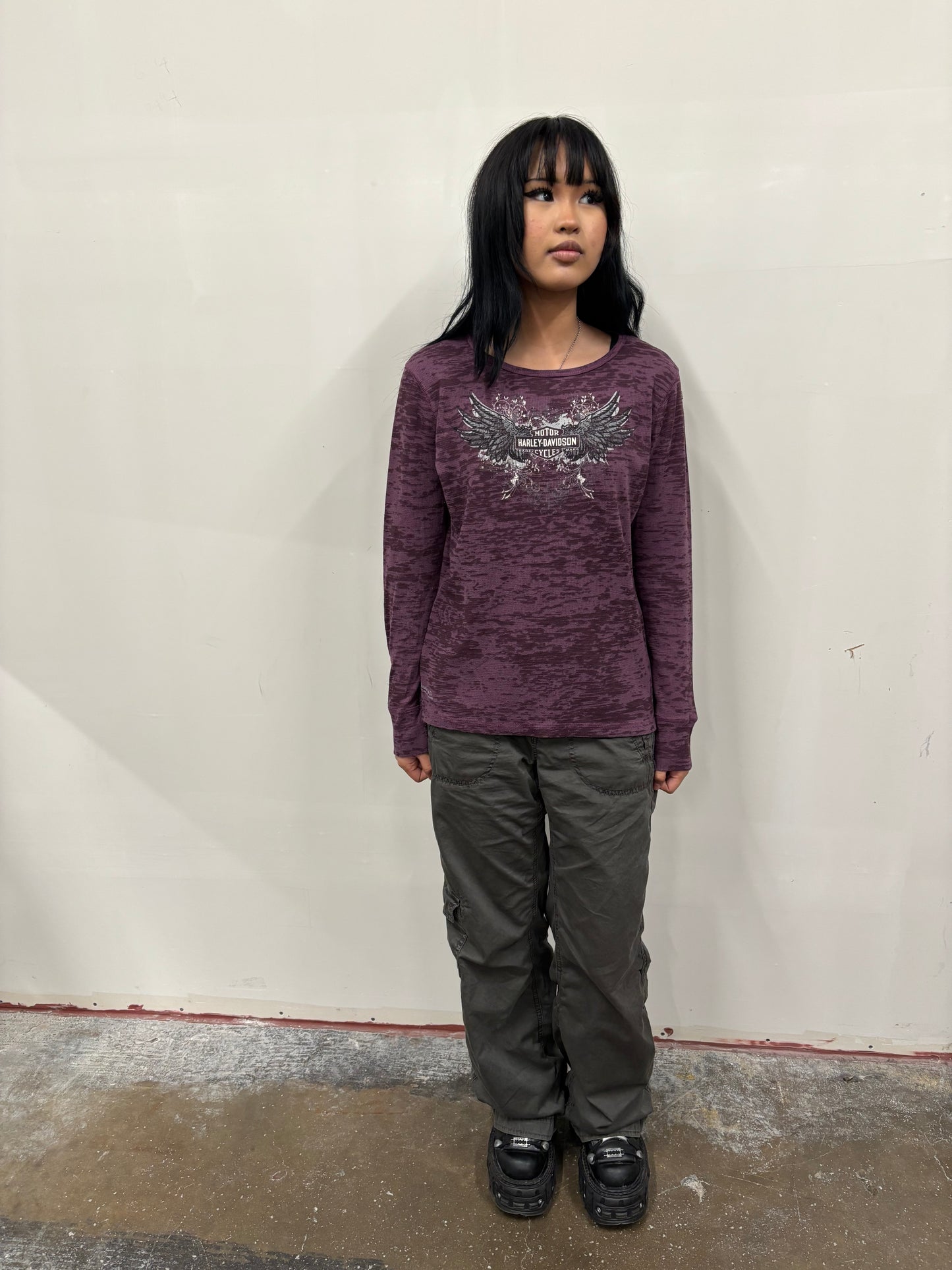 Harley Davidson Purple Top