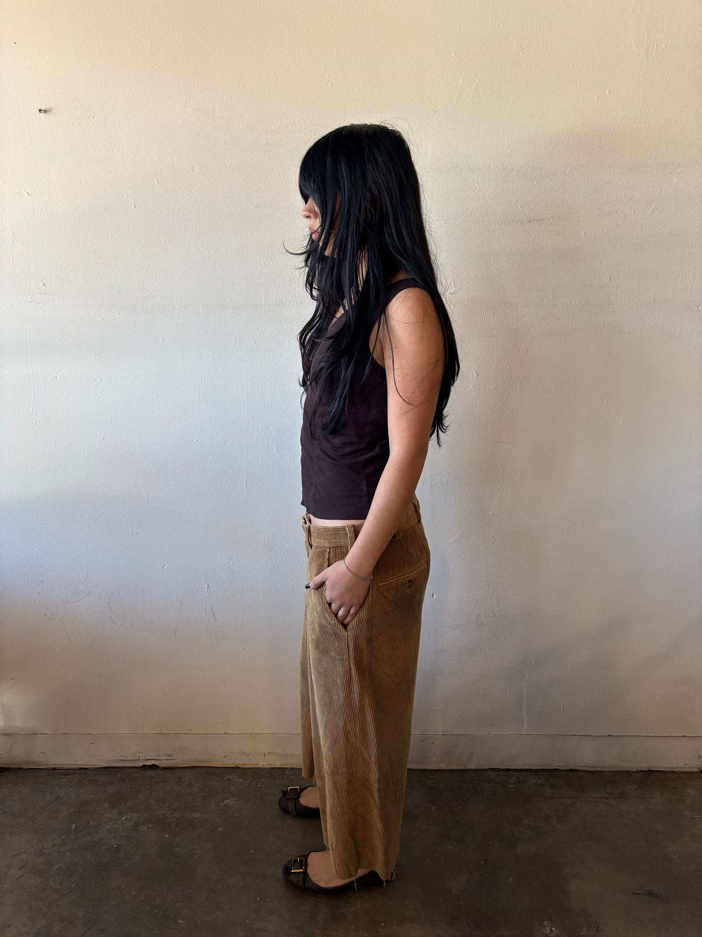 Reworked Brooks Brothers Corduroy Baggy Jorts