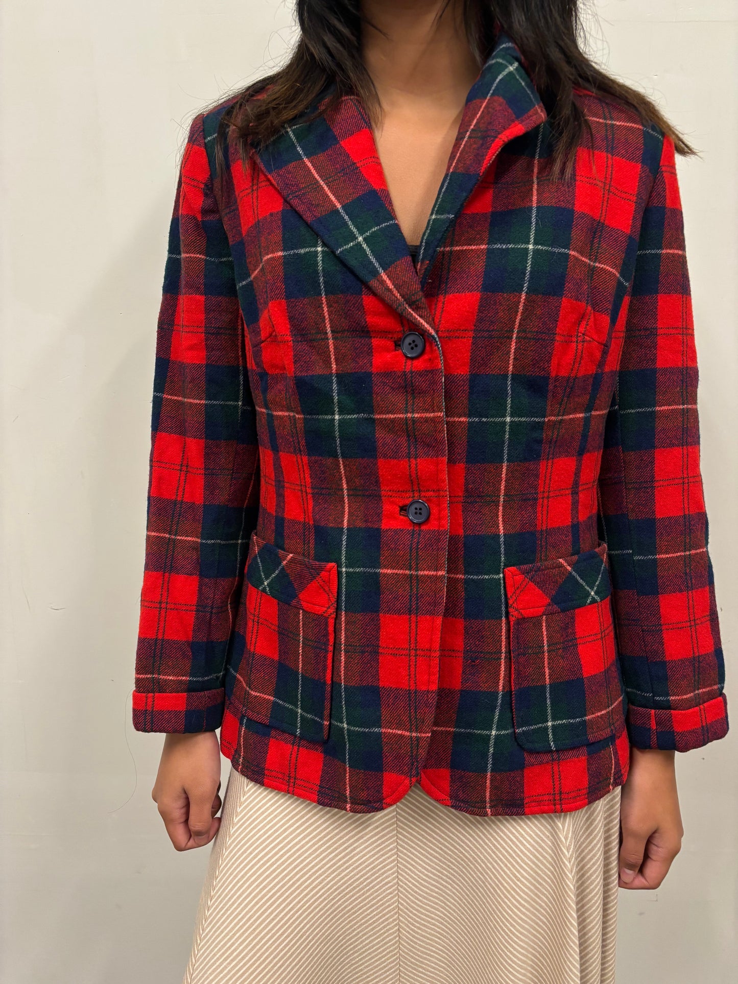 Vintage Pendleton Plaid Jacket