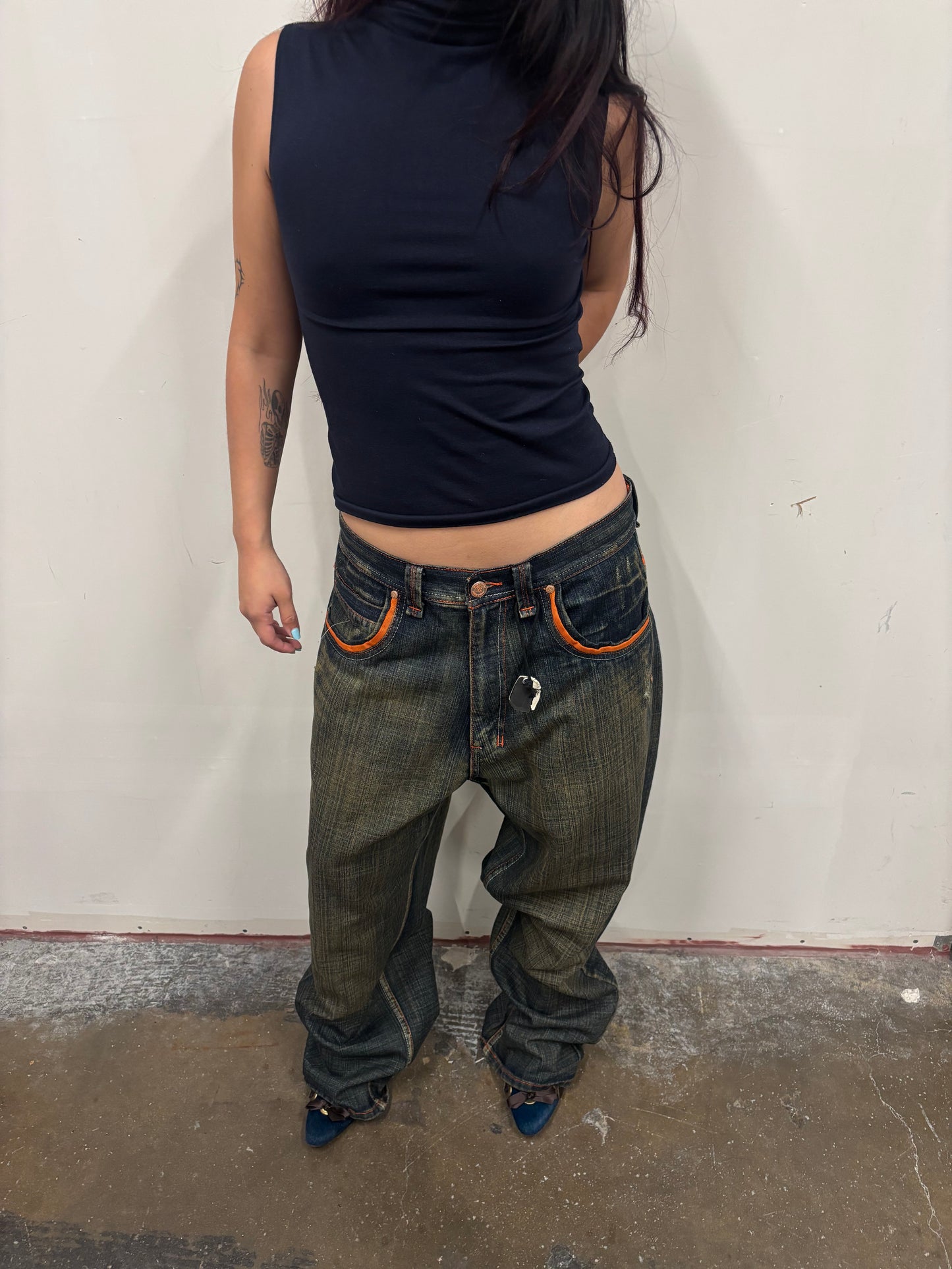 Vintage Basic Code Denim Jeans