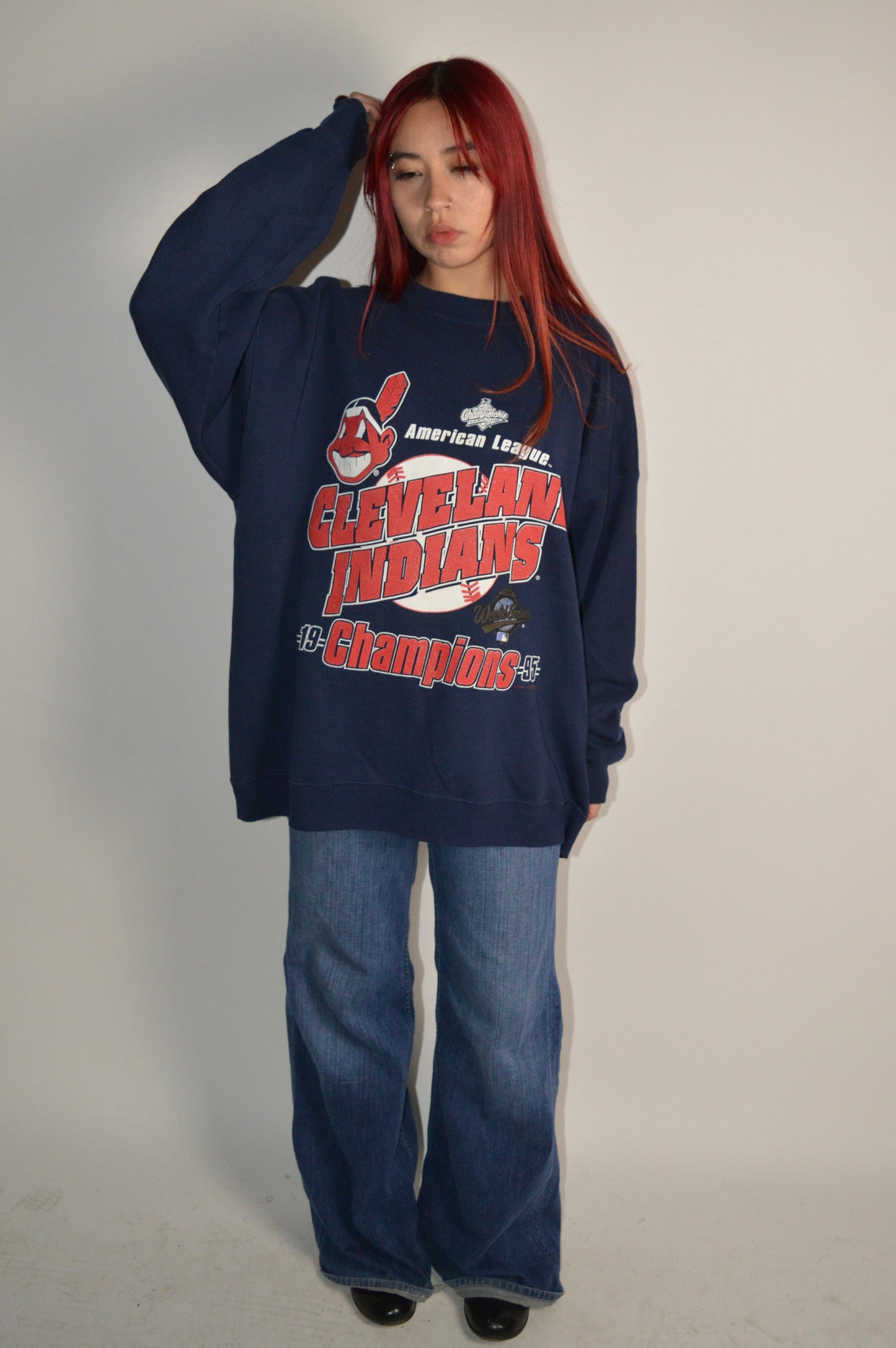 Vintage 1995 Cleveland Indians Crewneck