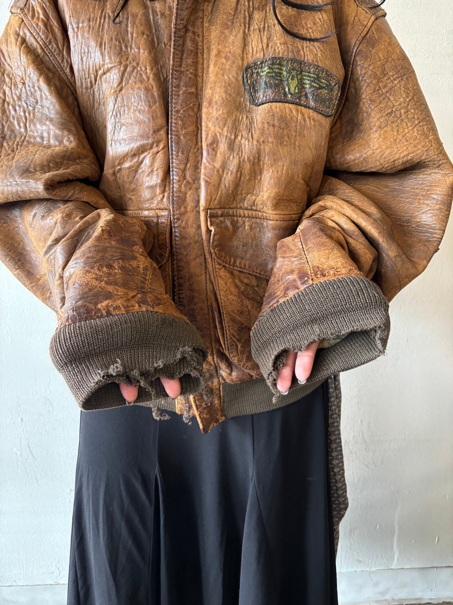 Vintage Avirex Flight Leather Jacket
