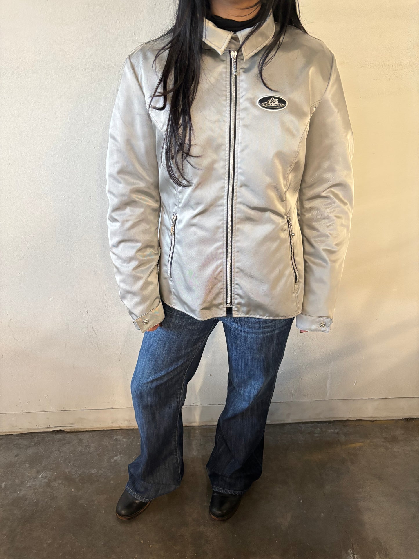 Vintage Alpinestar Silver Jacket