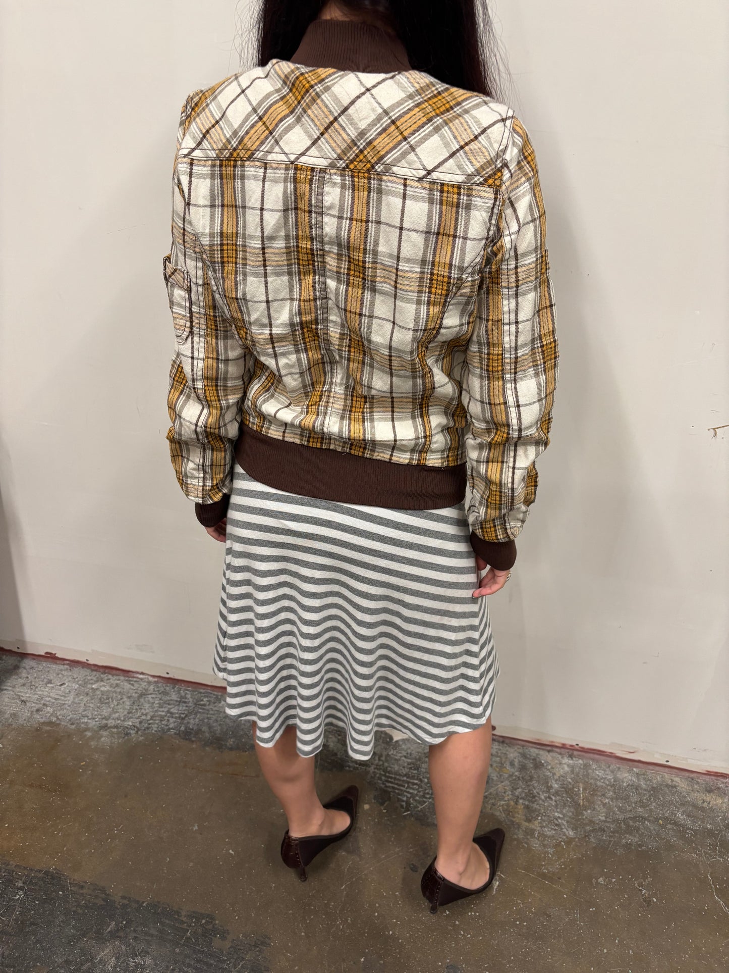 Charlotte Russe Plaid Jacket