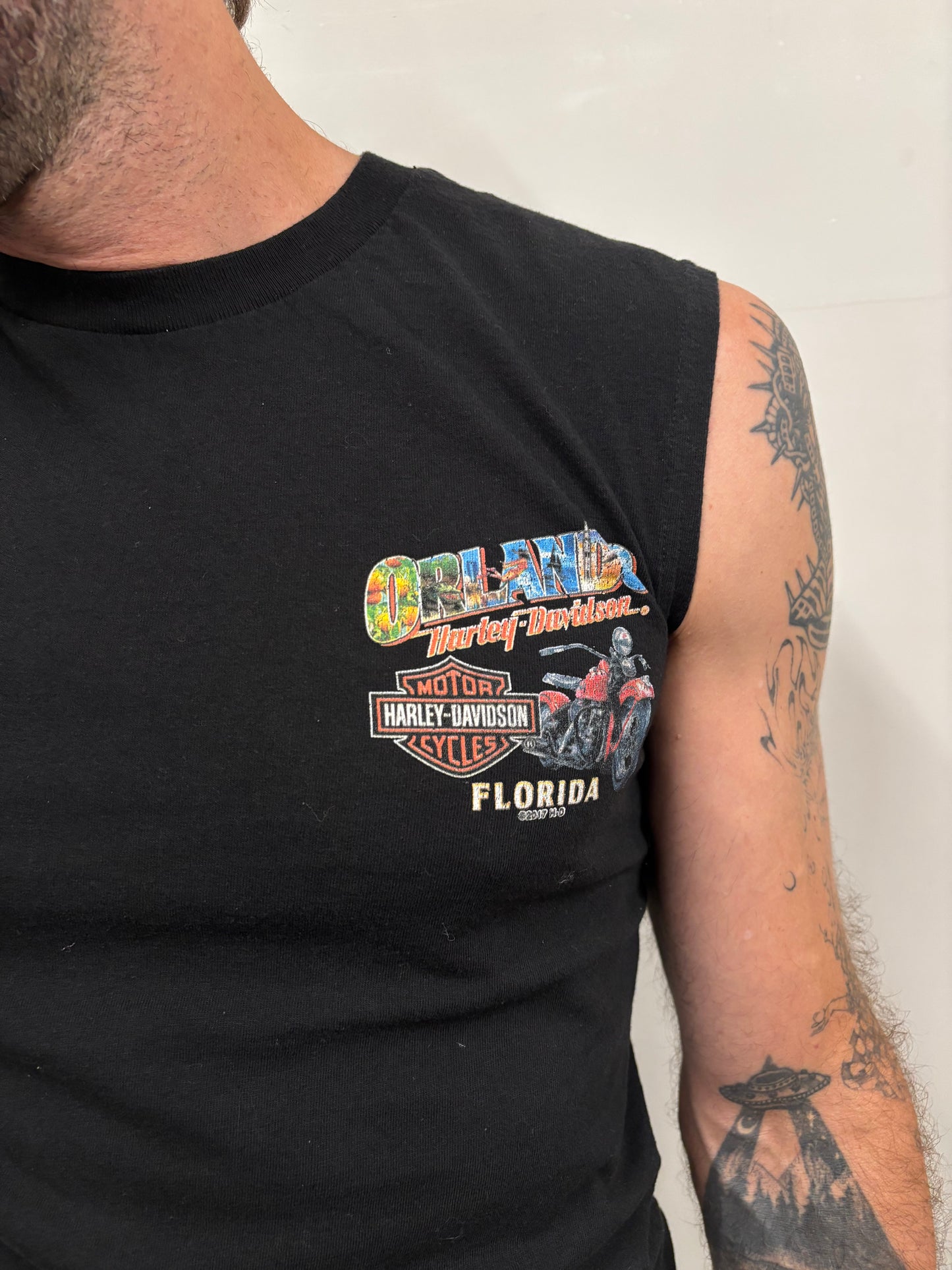 Reworked Harley Davidson Crop
