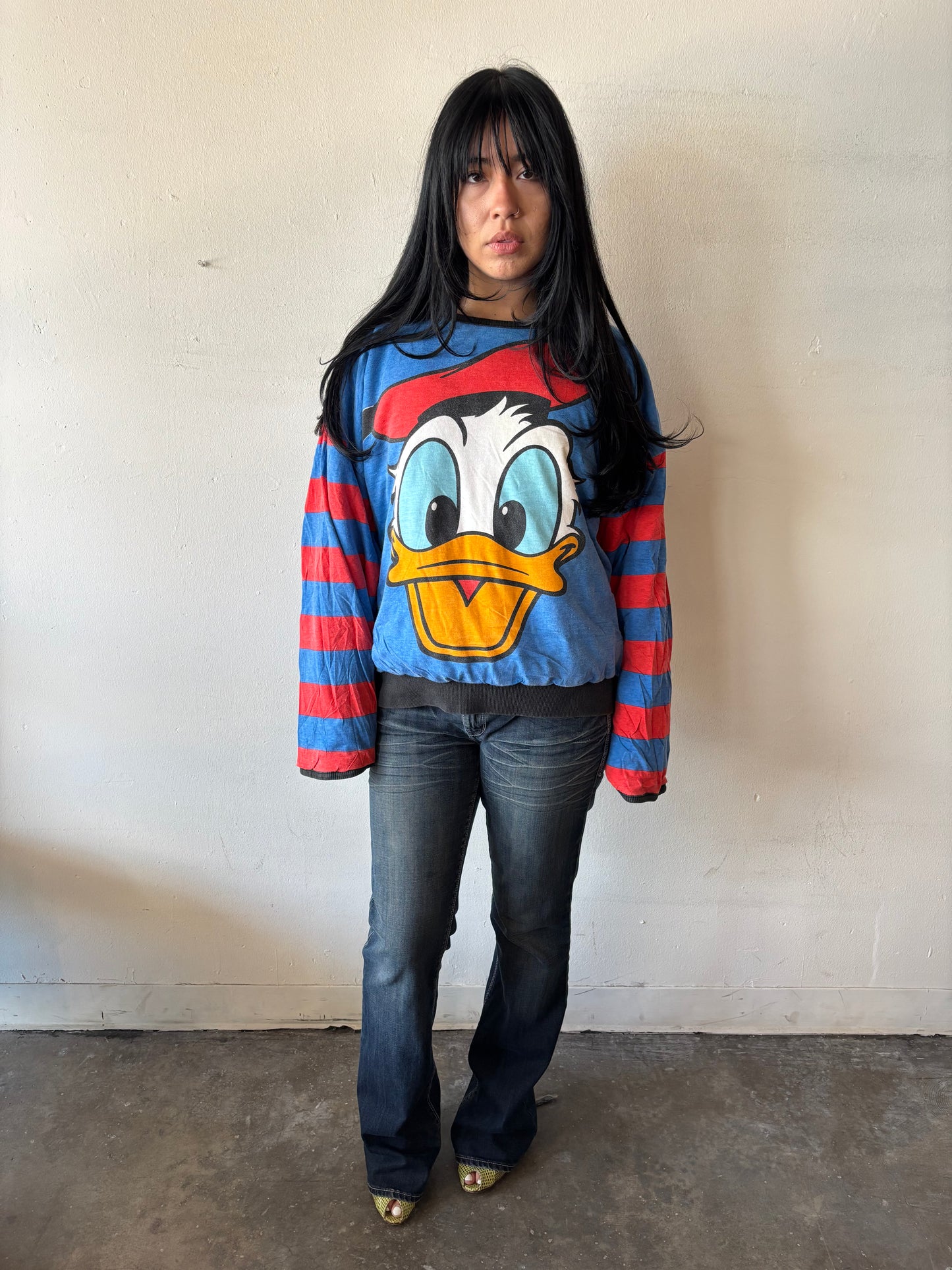 Vintage Donald Duck Reversible Crewneck