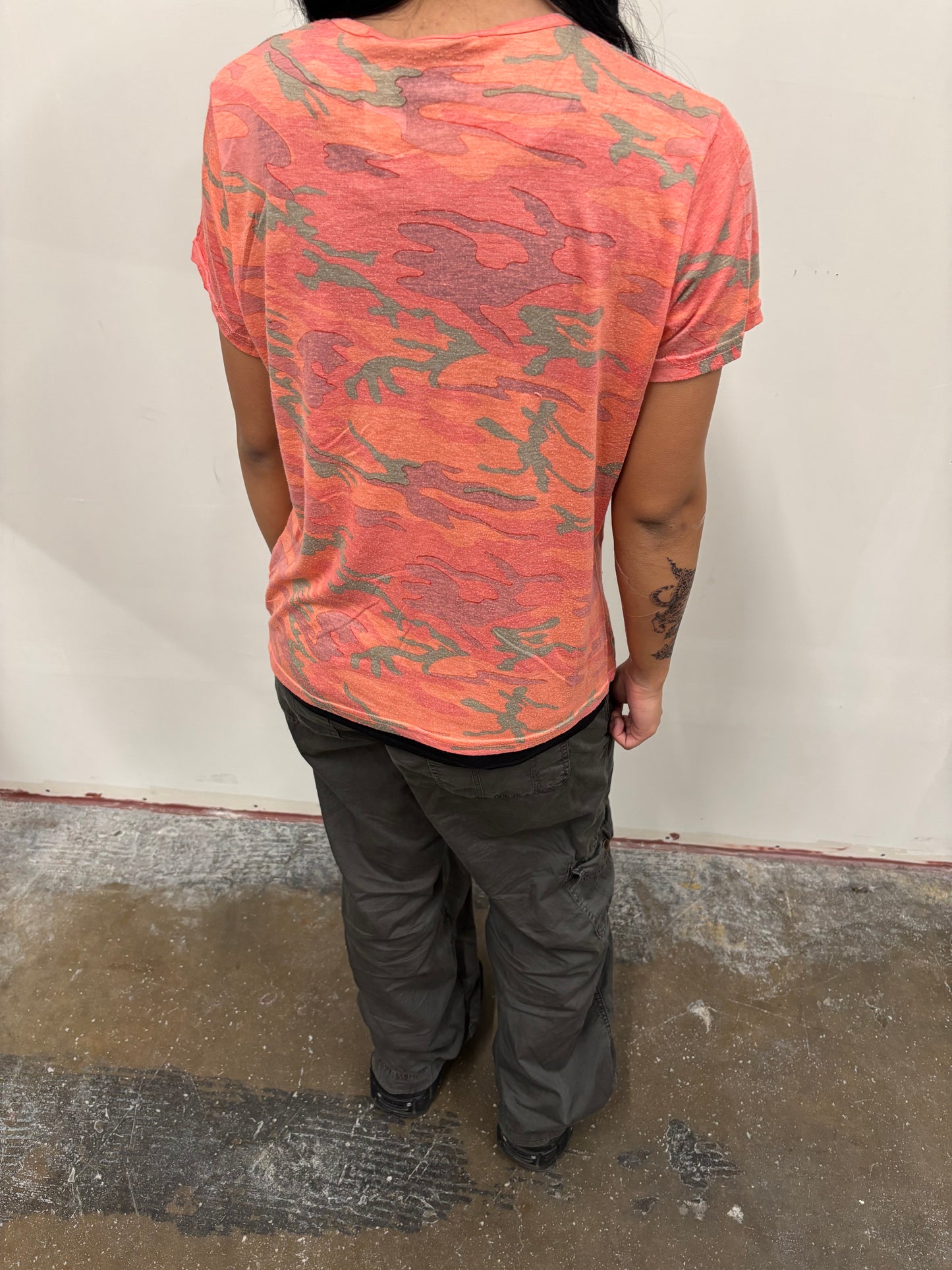 Harley Davidson Camo Top