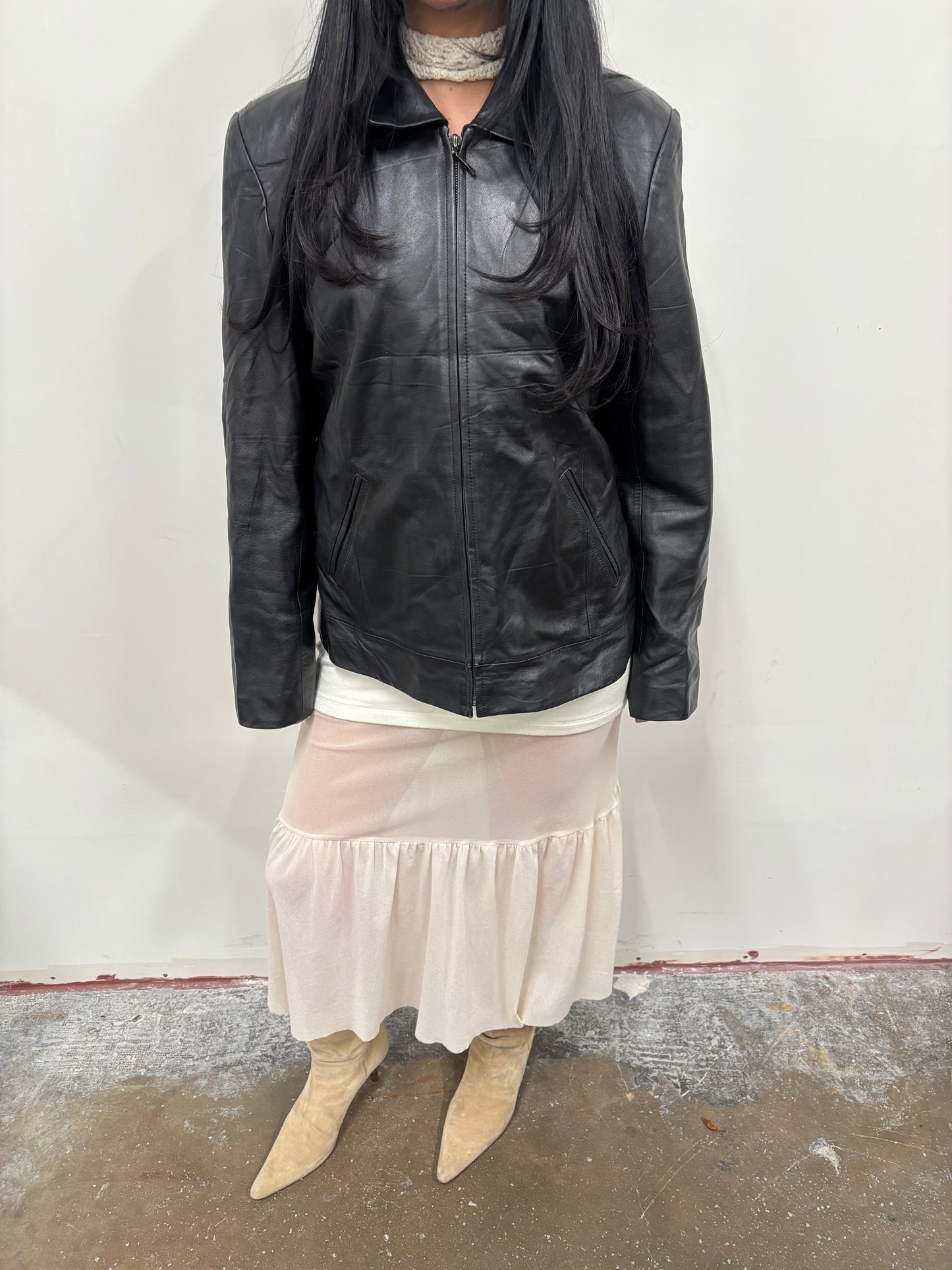 Ann Taylor Leather Jacket