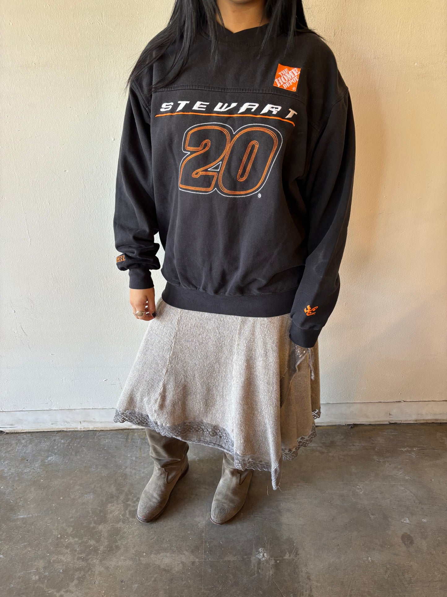 Vintage NASCAR Stewart Crewneck