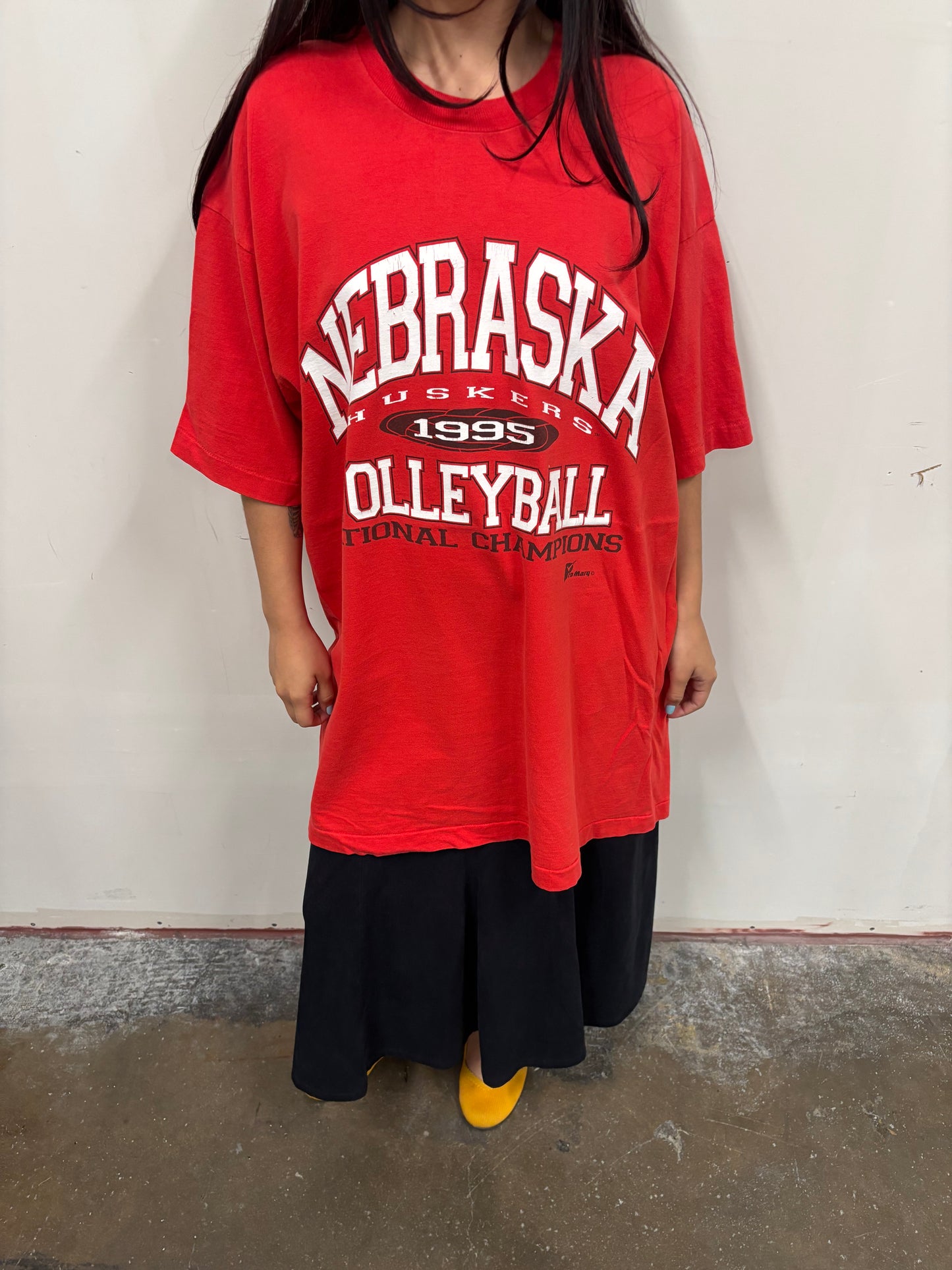 Vintage Nebraska Volleyball Shirt