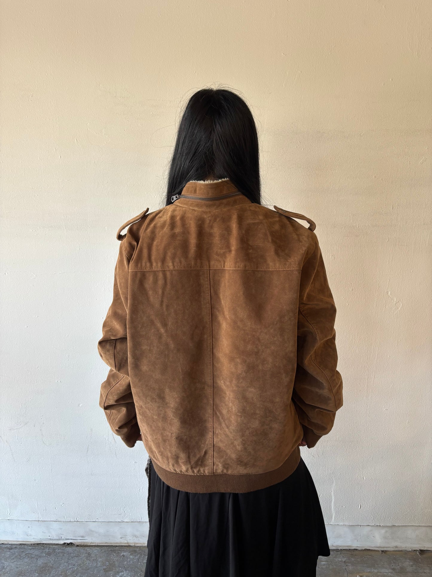 Vintage Levi’s Sherpa Suede Jacket