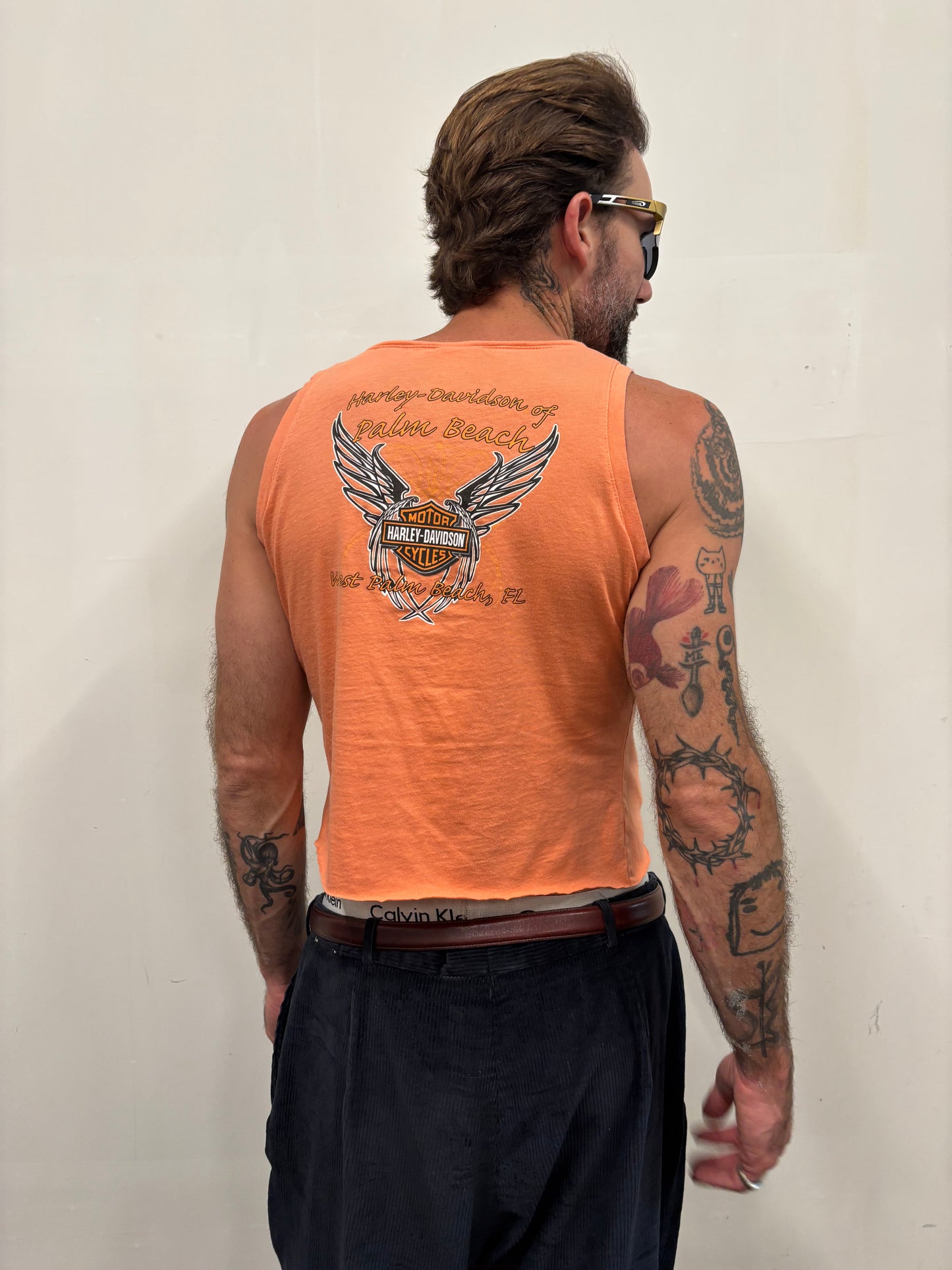 Harley Davidson Cropped Tank