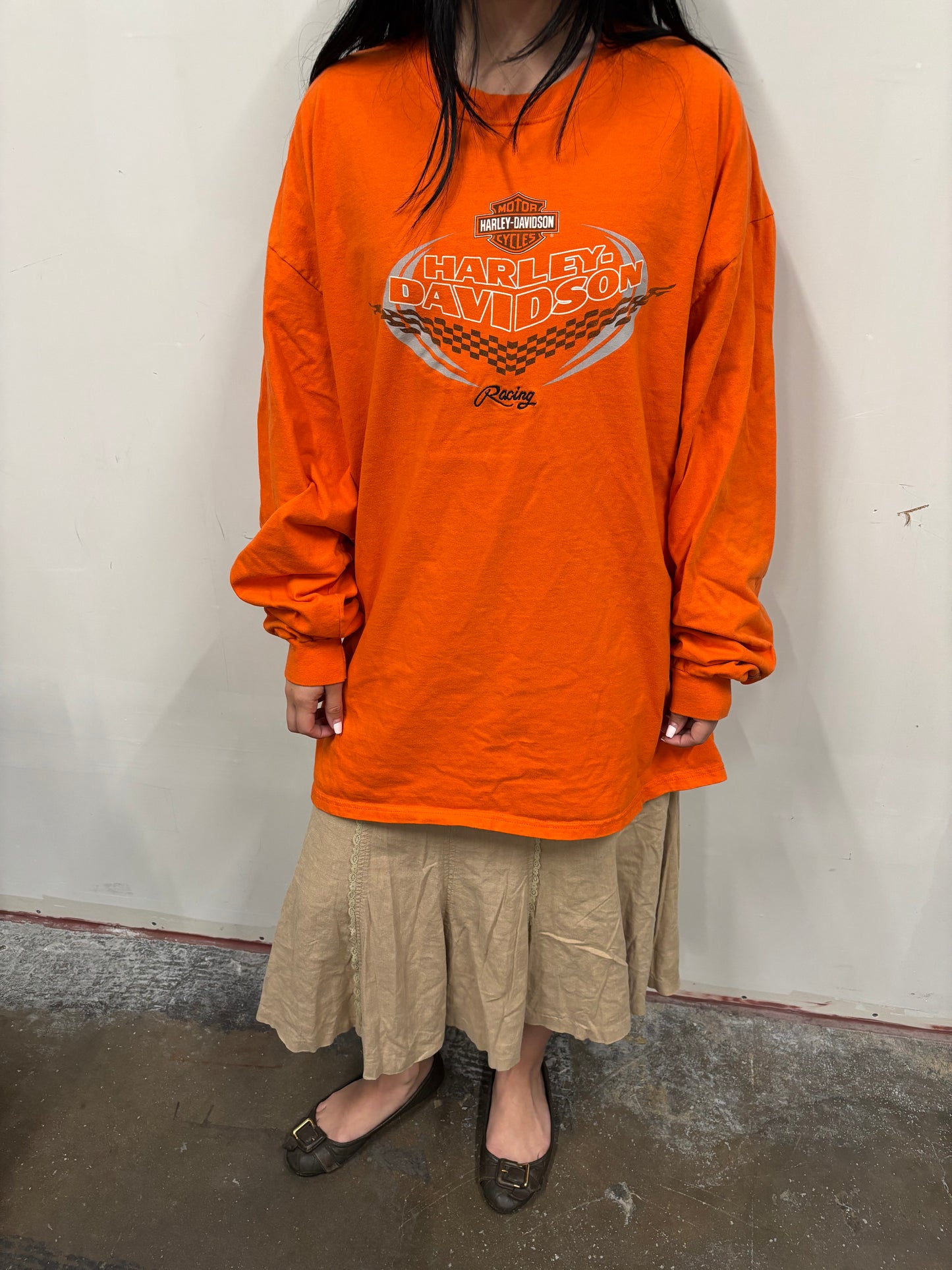 Vintage Harley Davidson Racing Shirt