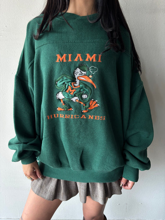 Vintage Miami Hurricanes Crewneck