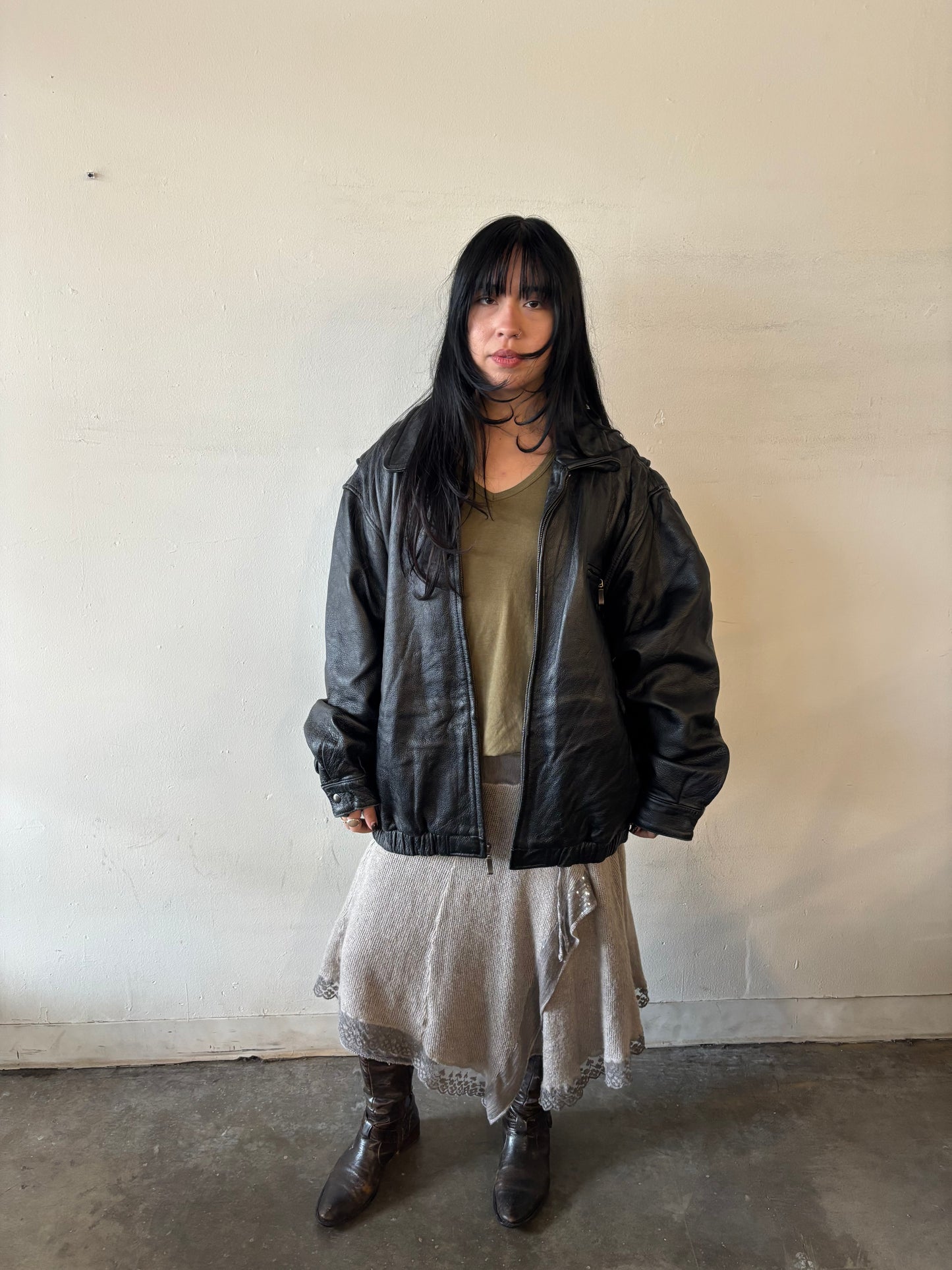 Vintage St. John’s Bay Leather Jacket