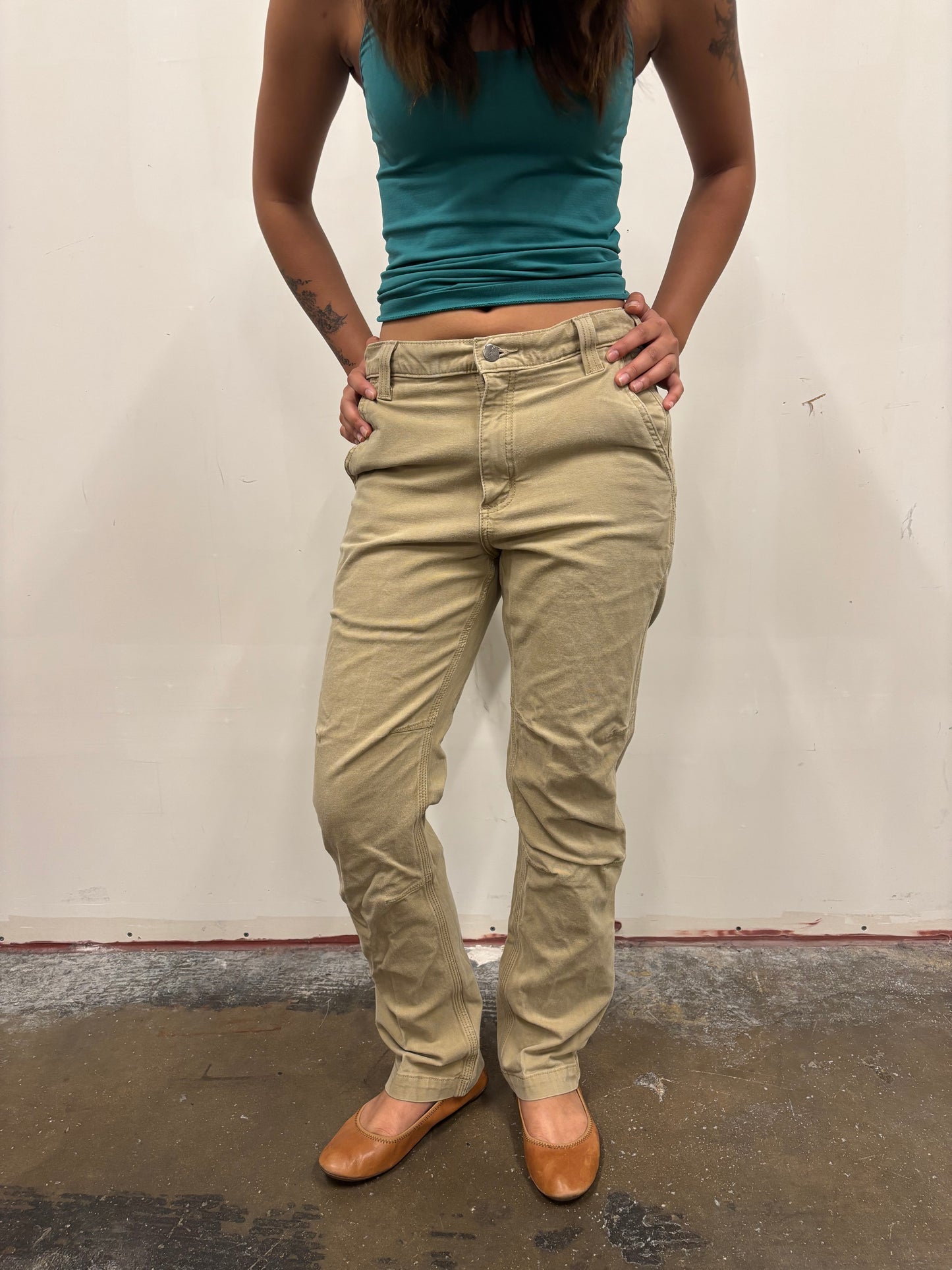 Vintage Carhartt Khaki Jeans