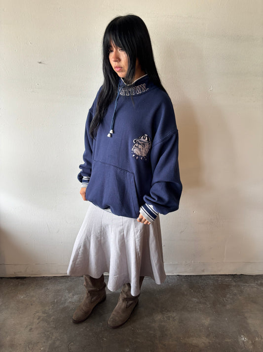 Vintage Georgetown Bulldogs Crewneck