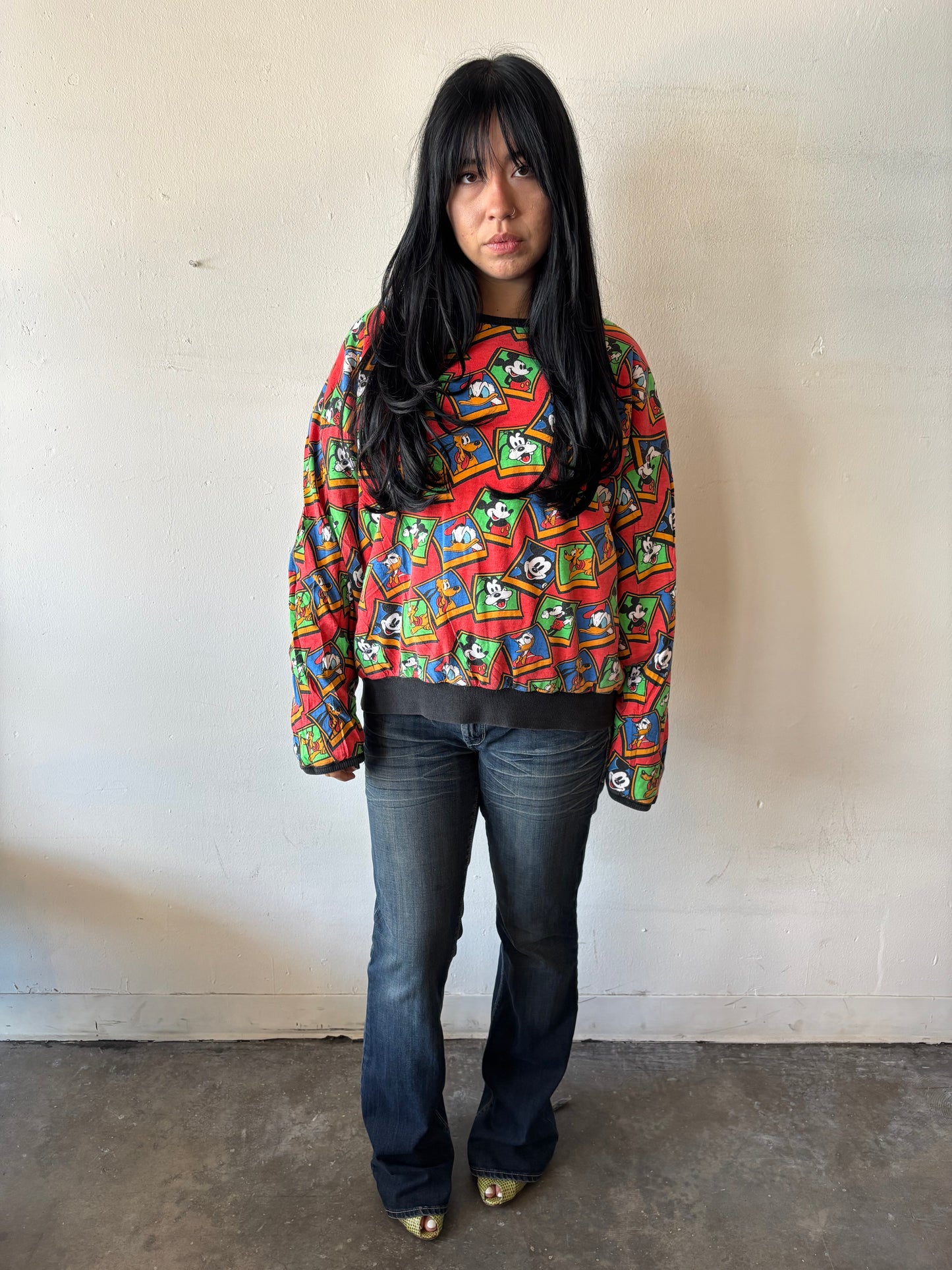 Vintage Donald Duck Reversible Crewneck