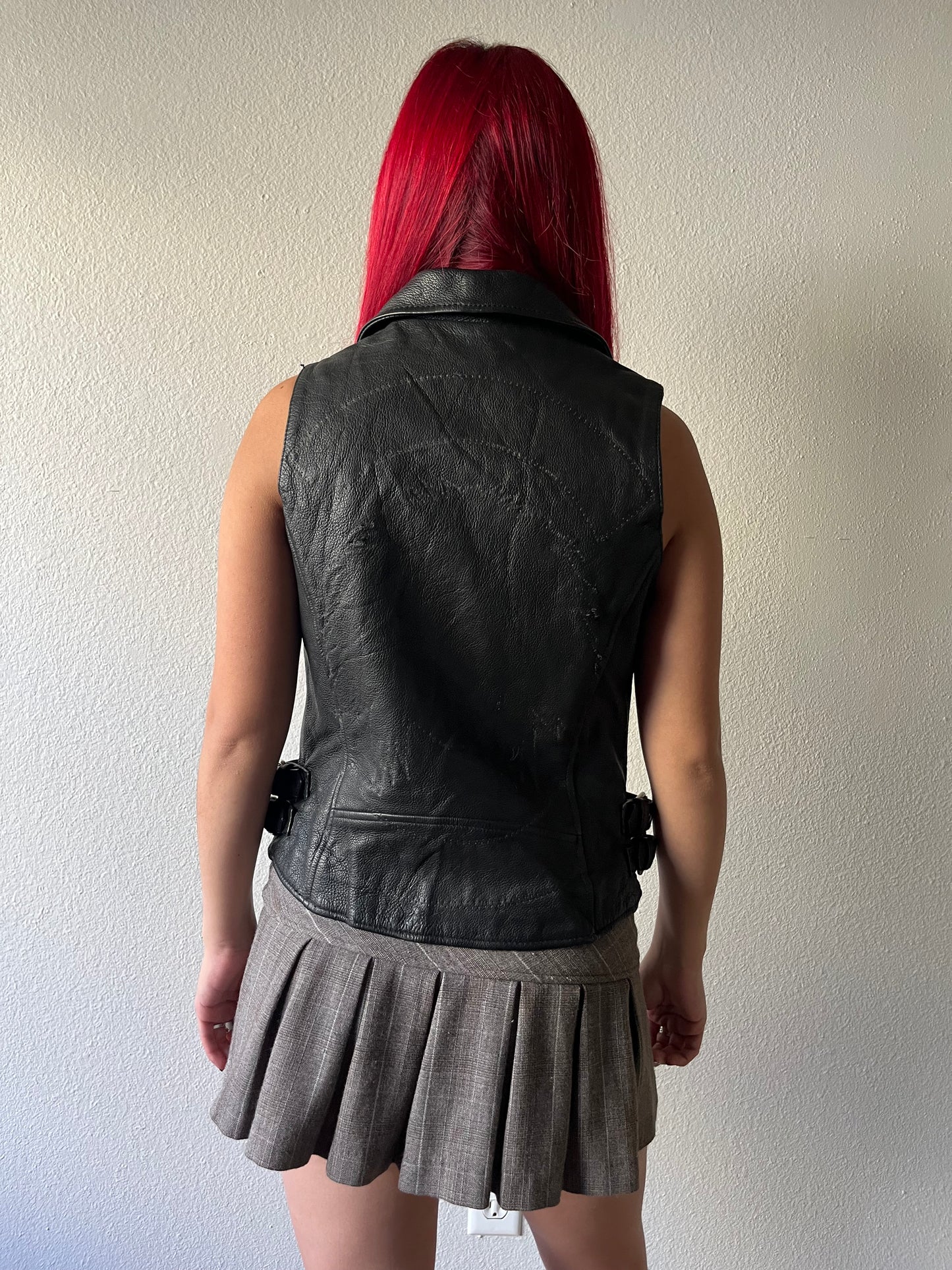 Vintage Leather Vest