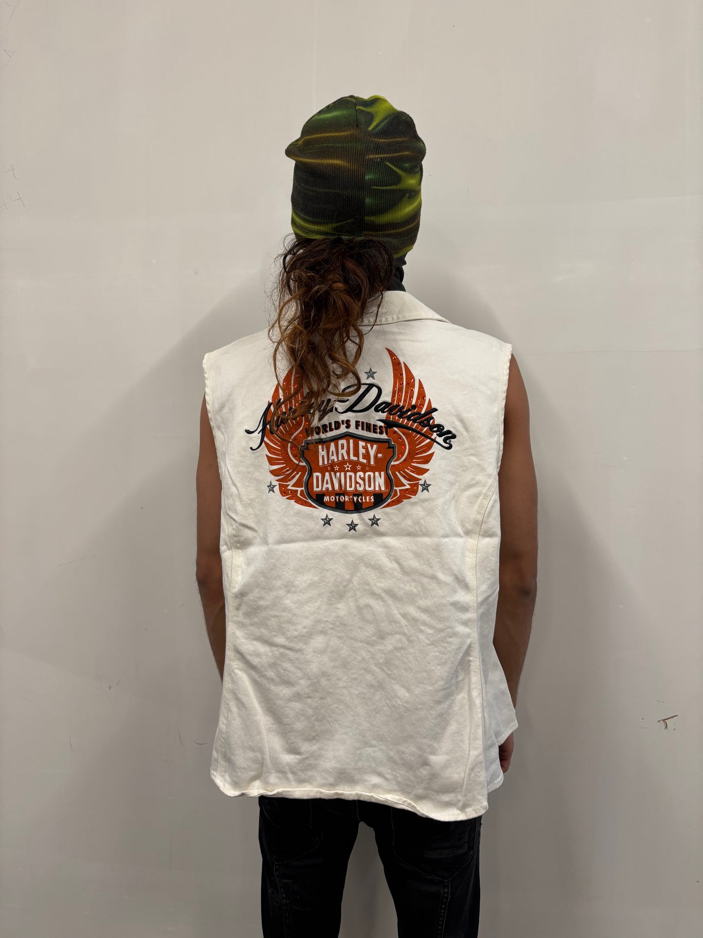 Vintage Harley Davidson Vest