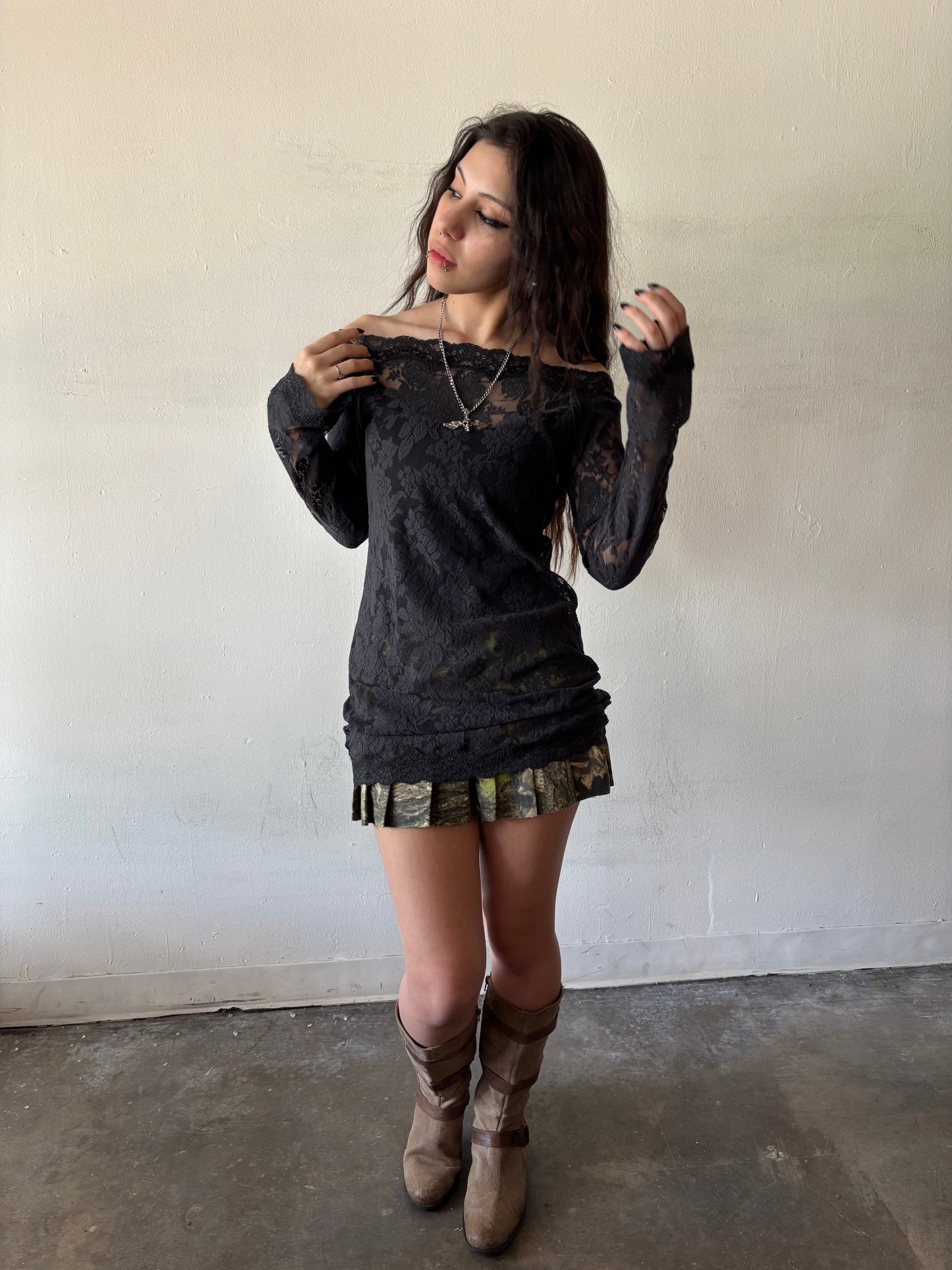 Victoria’s Secret Black Laced Top