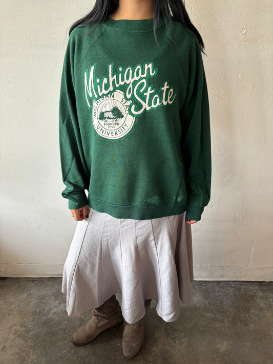 Vintage Michigan State University Crewneck