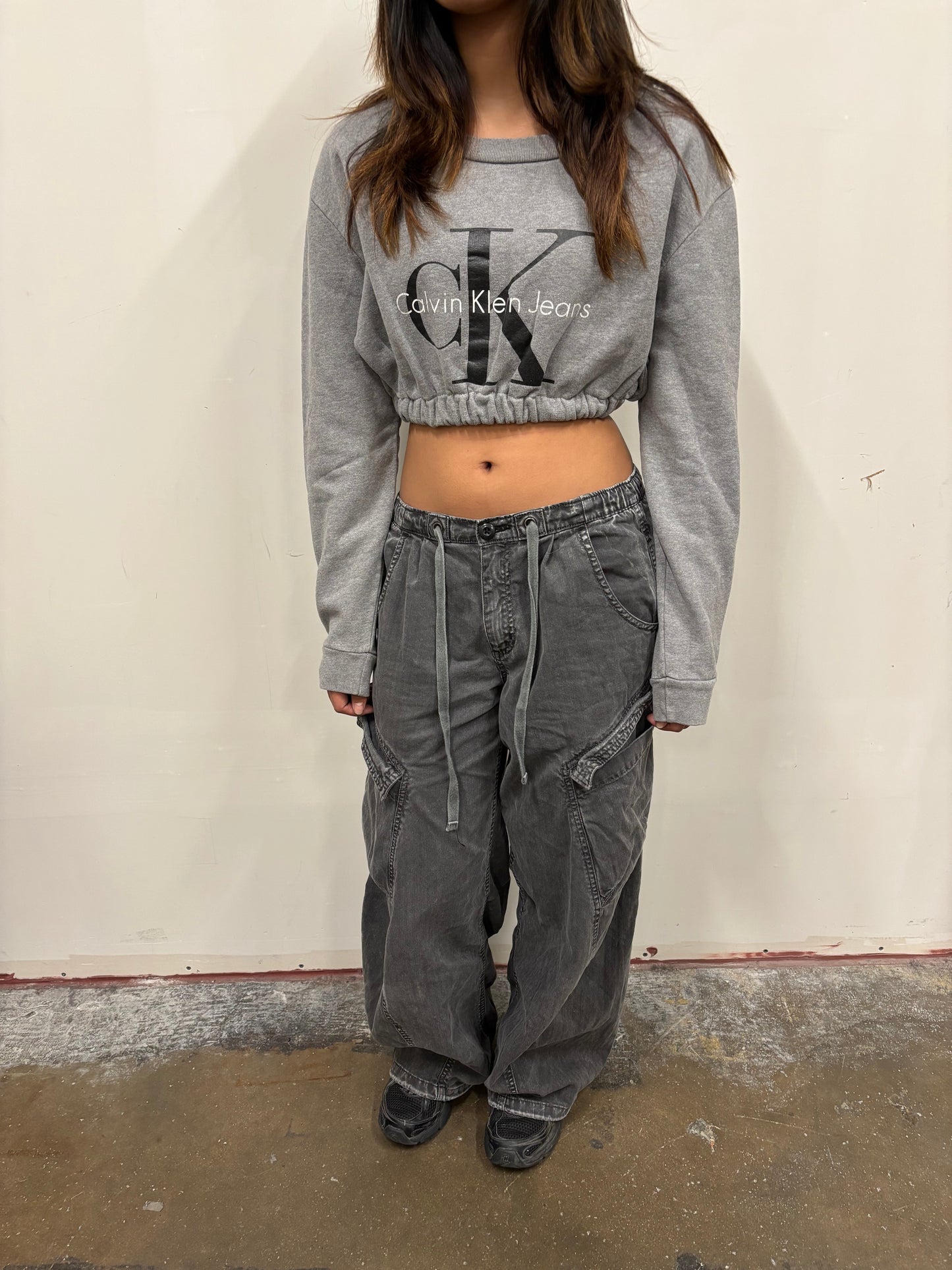 Reworked Calvin Klein Crop