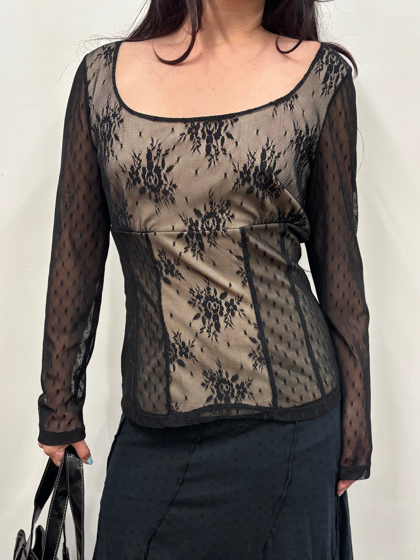 NY Company Laced Top
