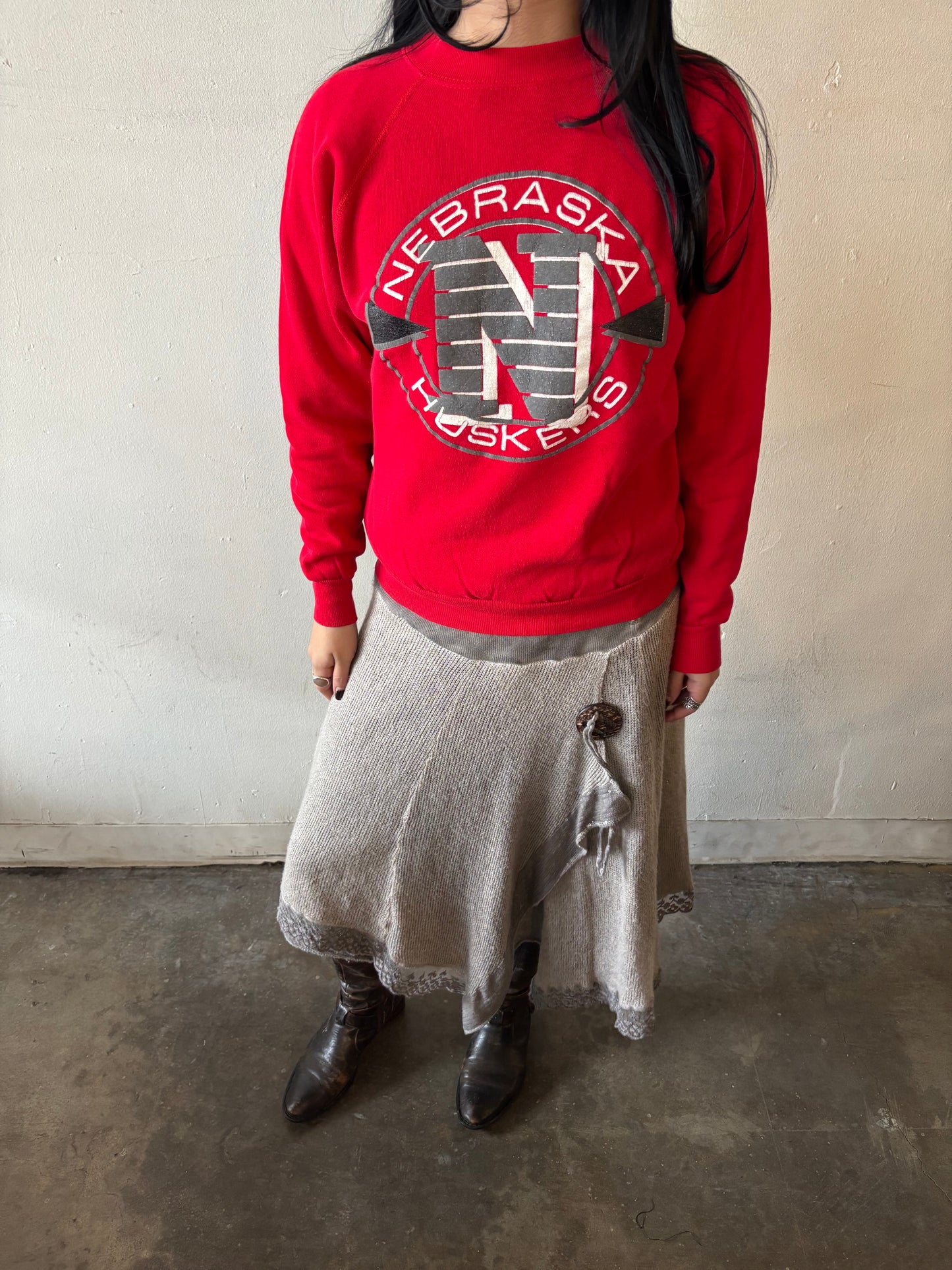 Vintage Nebraska Huskers Crewneck
