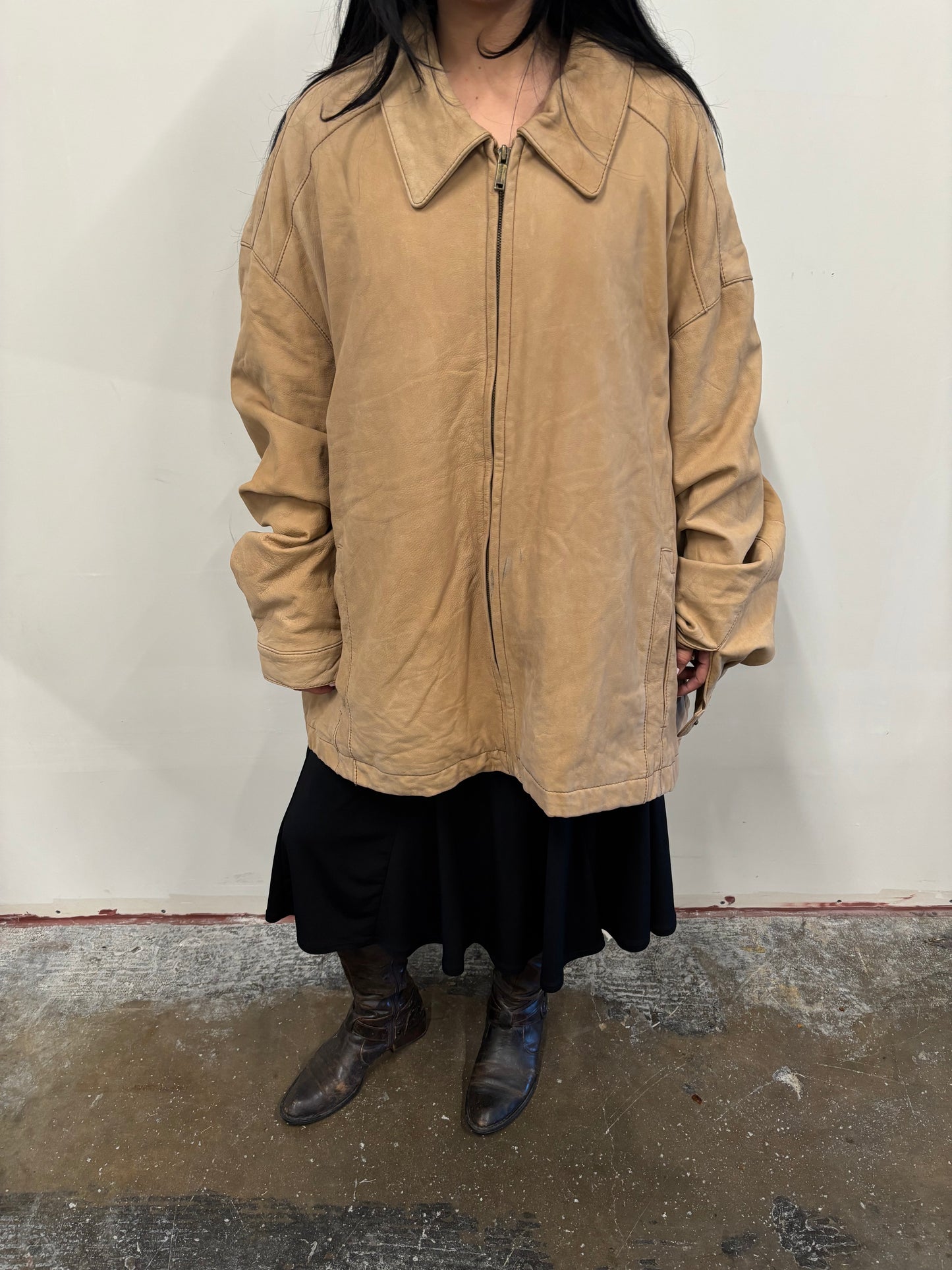 Weatherproof Leather Jacket