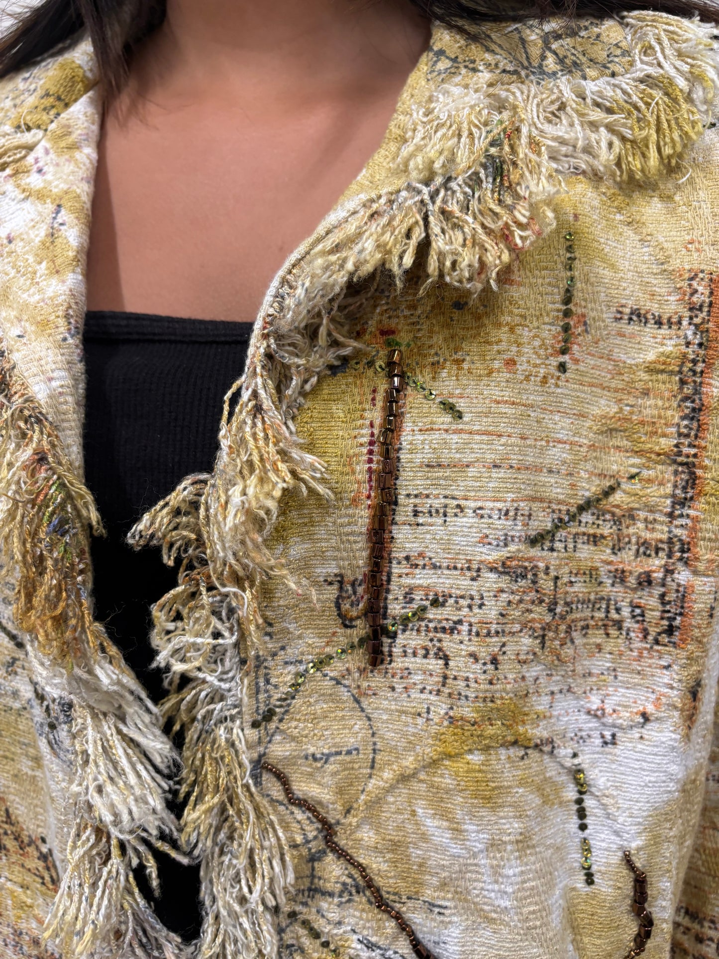 Vintage New Direction Fringe Jacket