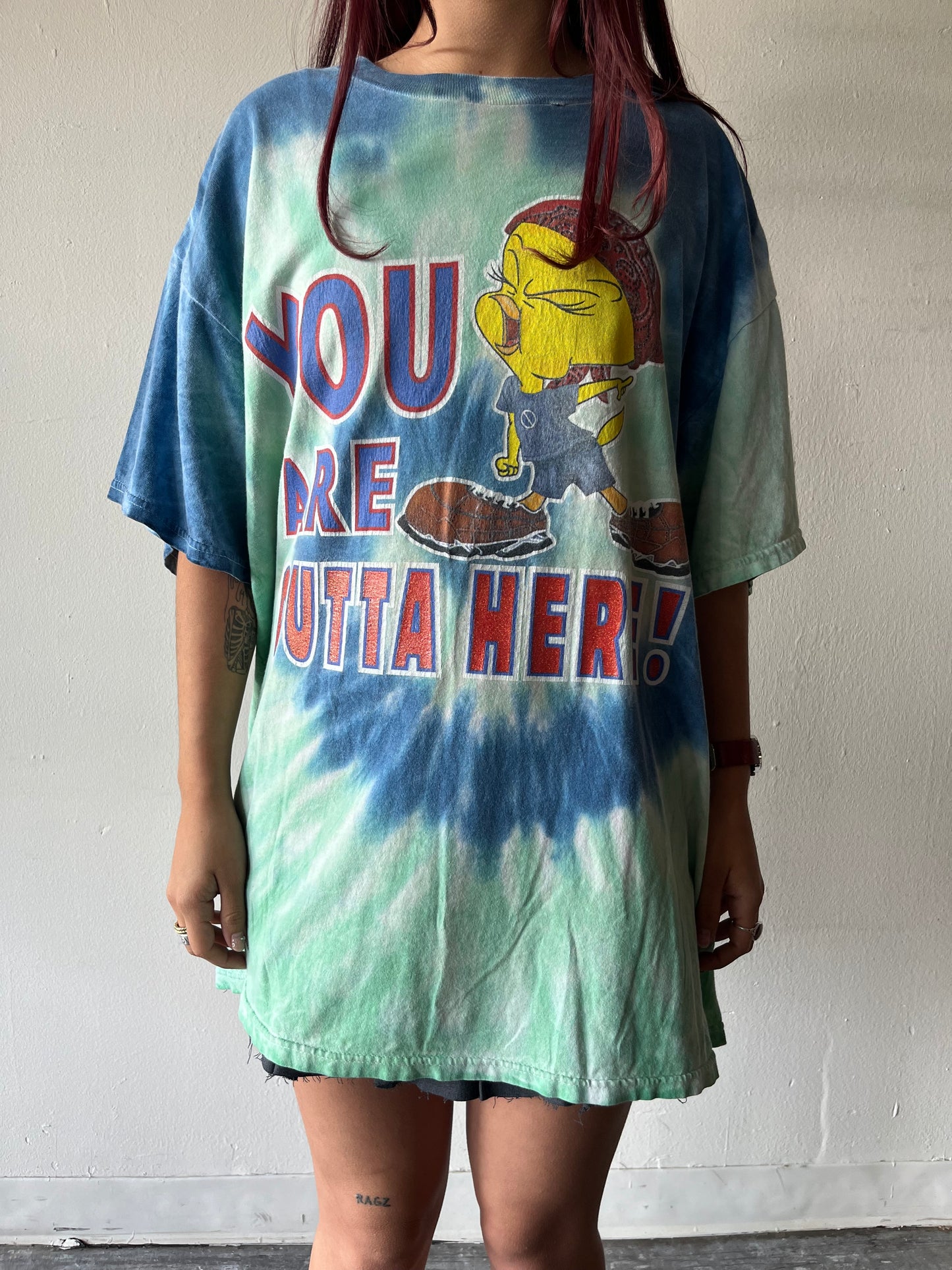 Vintage Tweety Bird Tie Dye Shirt