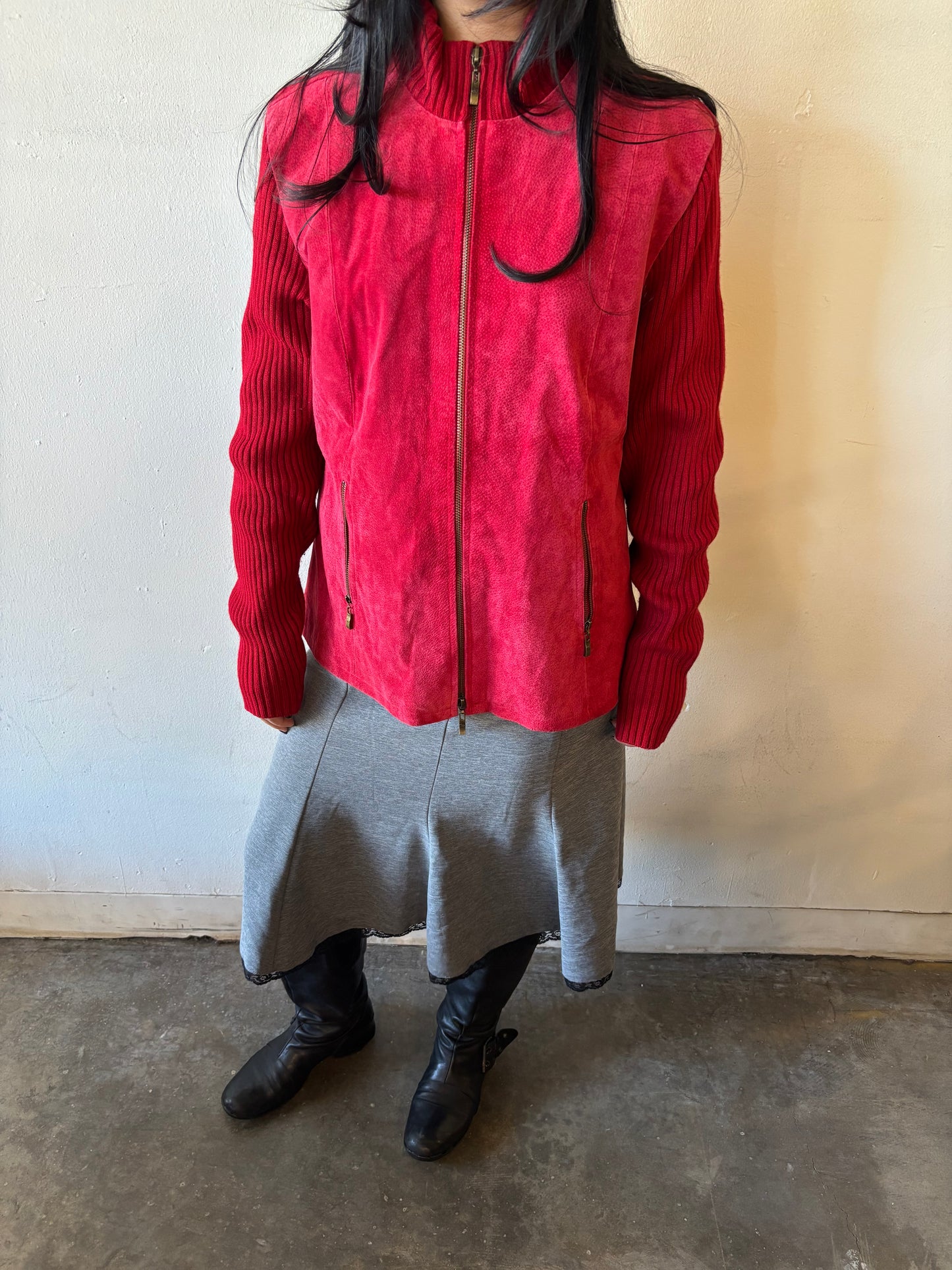 Vintage AMI Suede Jacket