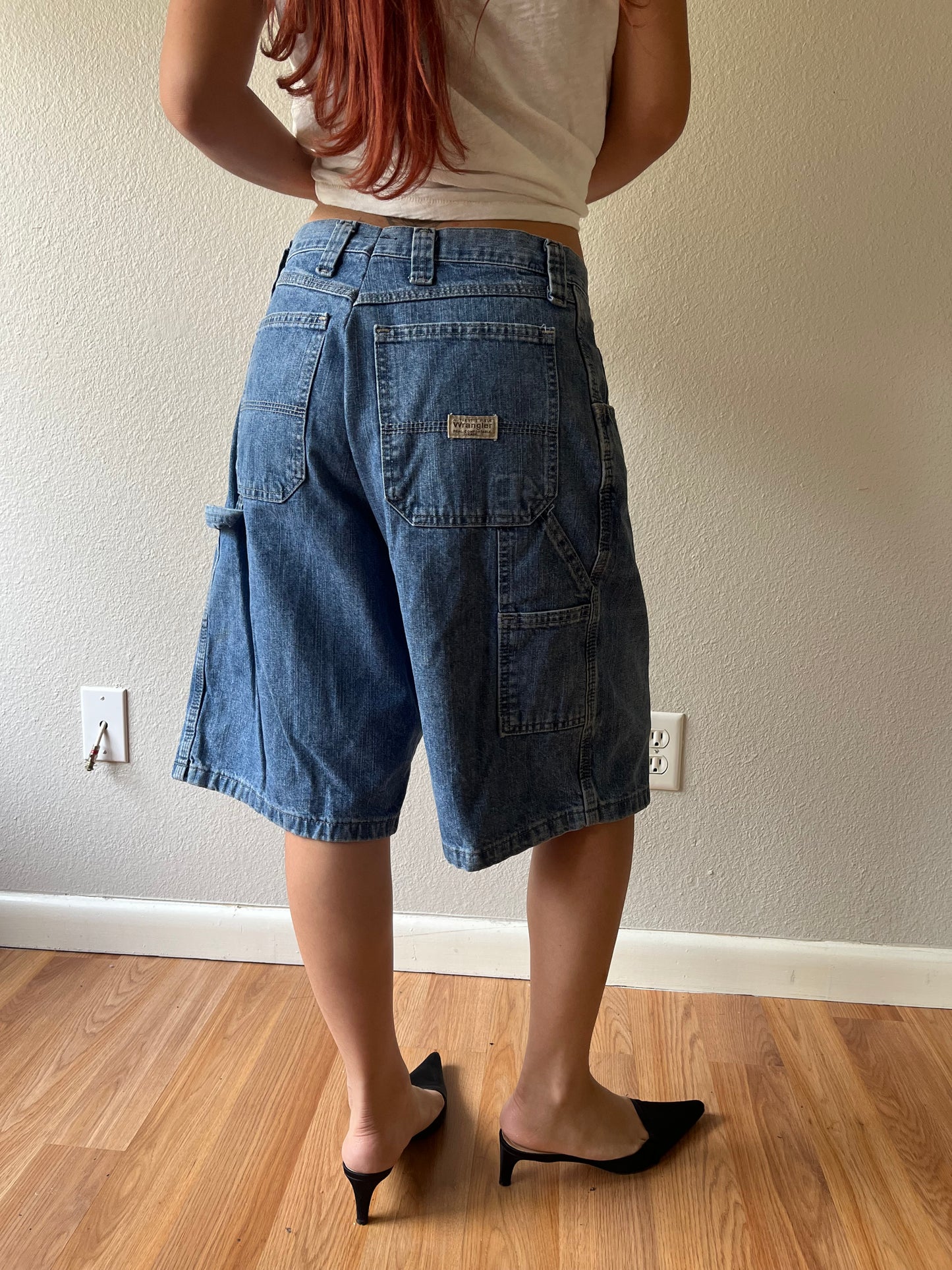 Vintage Wrangler Denim Carpenter Jorts