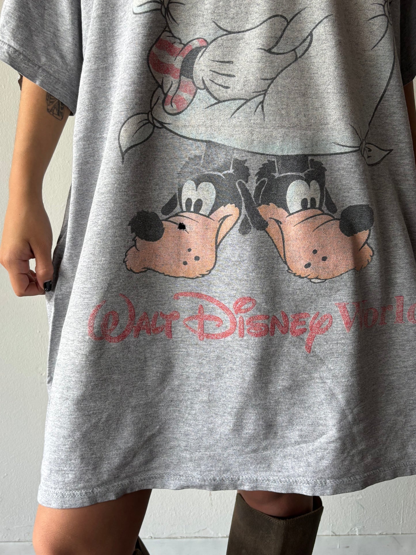 Vintage Mickey Mouse Sleeping Shirt